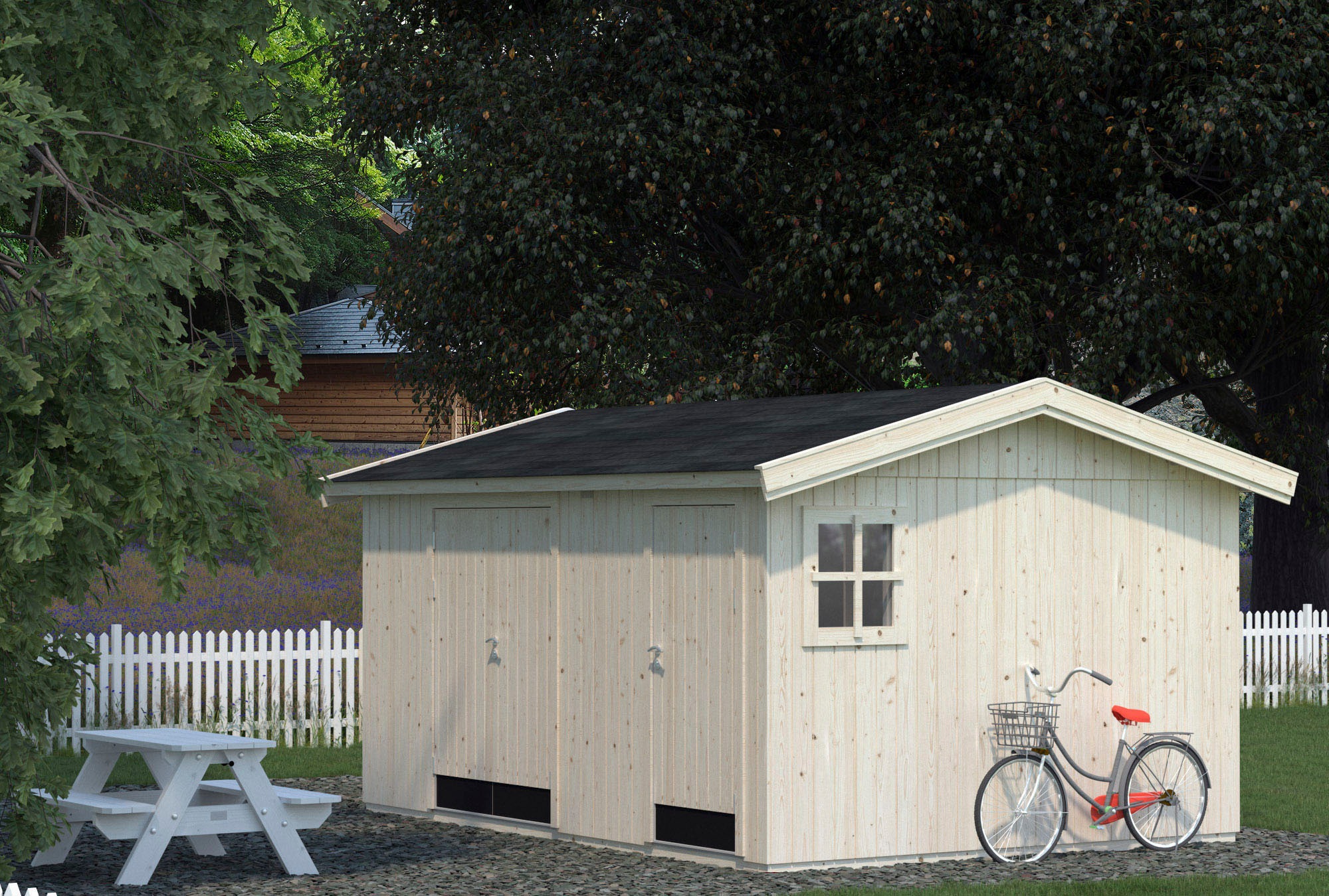 Palmako Gerätehaus »Olaf«, natur