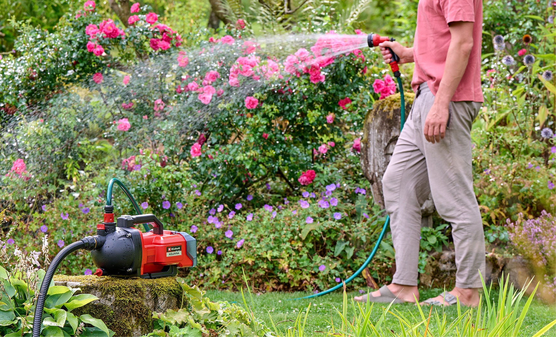 Einhell Akku-Gartenpumpe »AQUINNA 36/30«