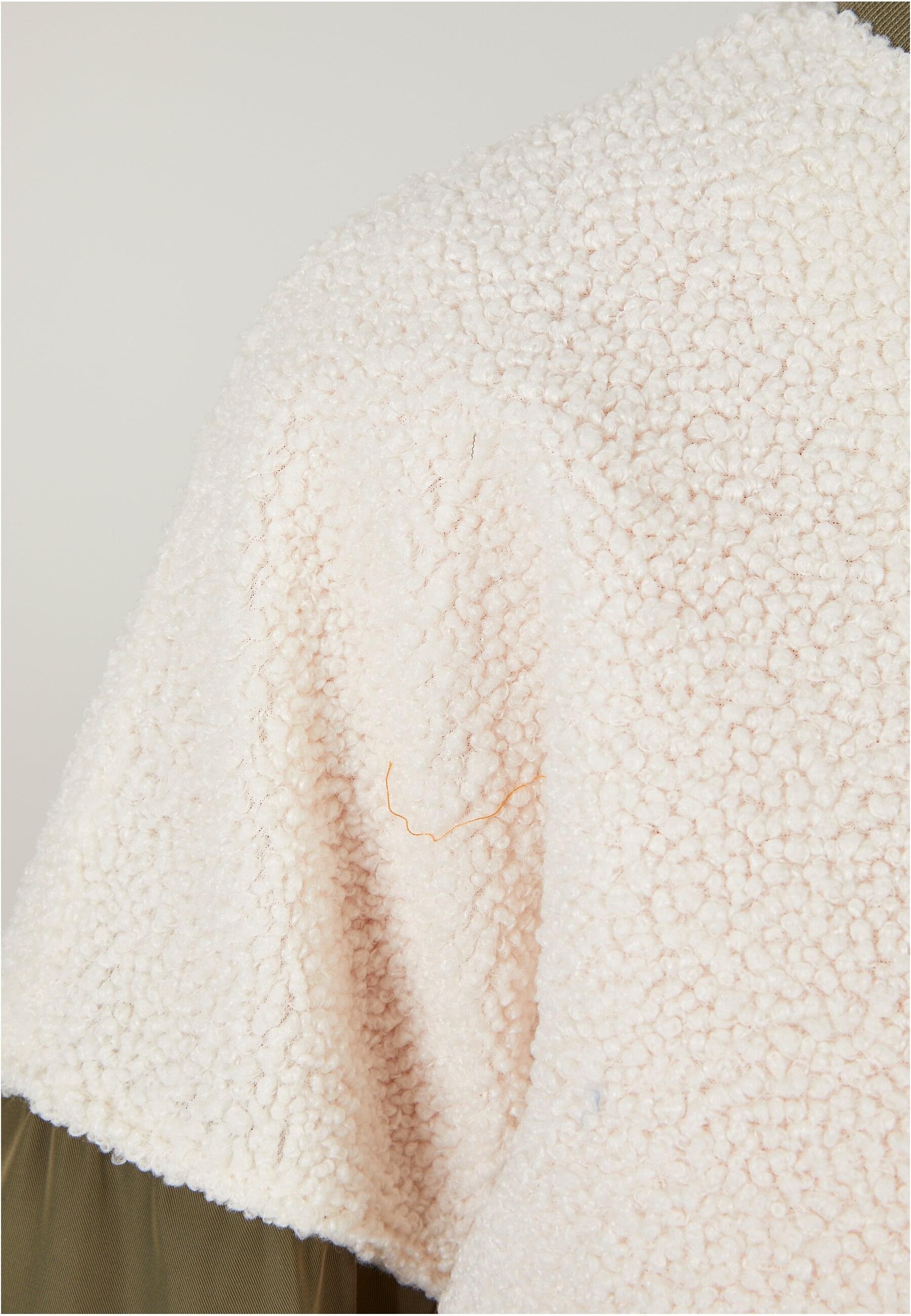 URBAN CLASSICS Bomberjacke »Urban Classics Damen Ladies Oversized Sherpa Mixed Bomber Jacket« 1 Stk. tlg. ohne Kapuze