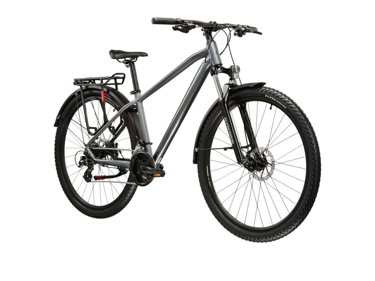 Kross Mountainbike »KROSS Mountainbike Hardtail 27,5" Hexagon 2.0 Eq grau 21 Gänge« 21 Gang Shimano ALTUS M310 Schaltwerk Kettenschaltung