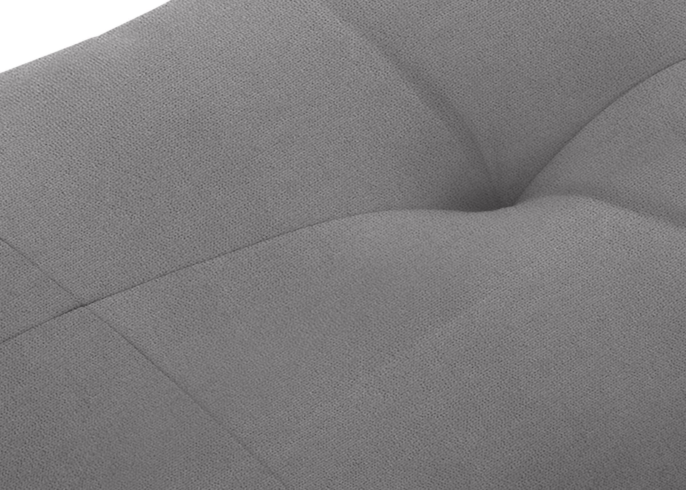 W.SCHILLIG Hocker »softy«, mit dekorativer Heftung im Sitz, Füße Chrom glänzend