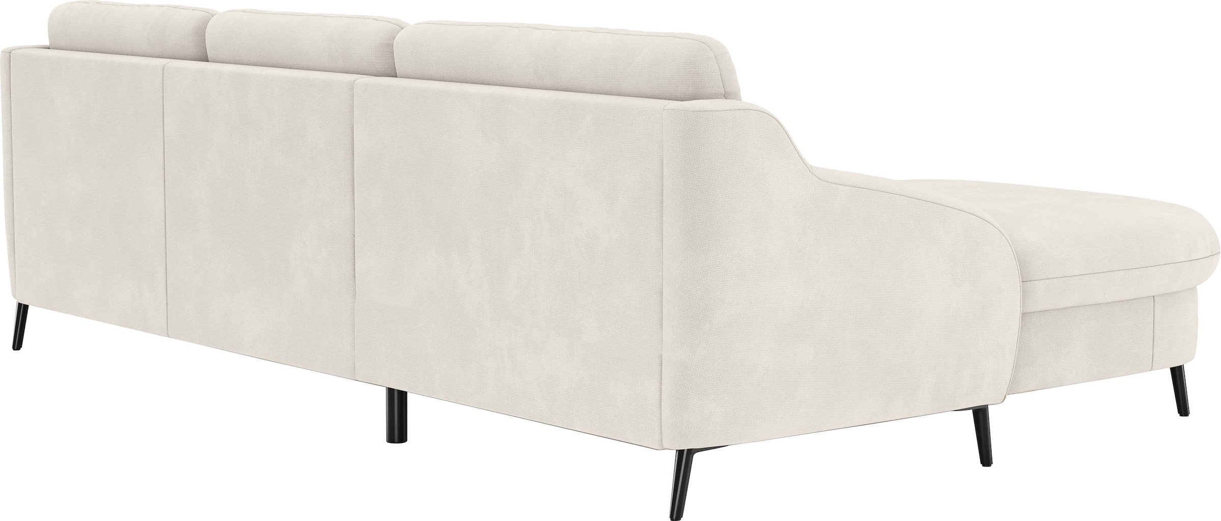 sit&more Ecksofa »Soul L-Form«, wahlweise mit Bettfunktion und Bettkasten oder Schubkasten