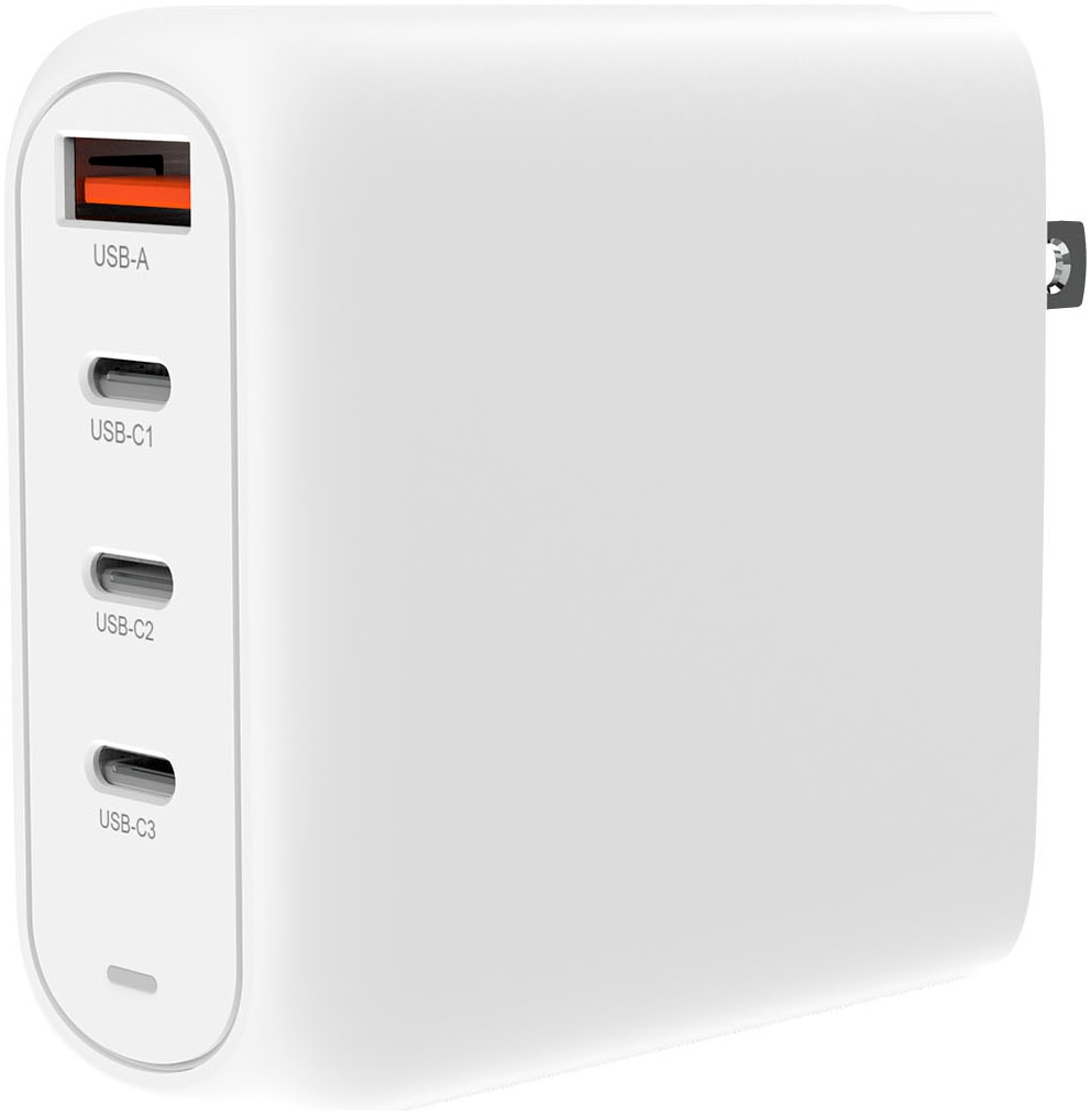 Creative Universal-Ladegerät »100W GaN Ladegerät, 1x USB-A, 3x USB-C PPS, PD 3.0, QC 4+, weiss«, 100W GaN Ladegerät, 1x USB-A, 3x USB-C PPS, PD 3.0, QC 4+, weiss