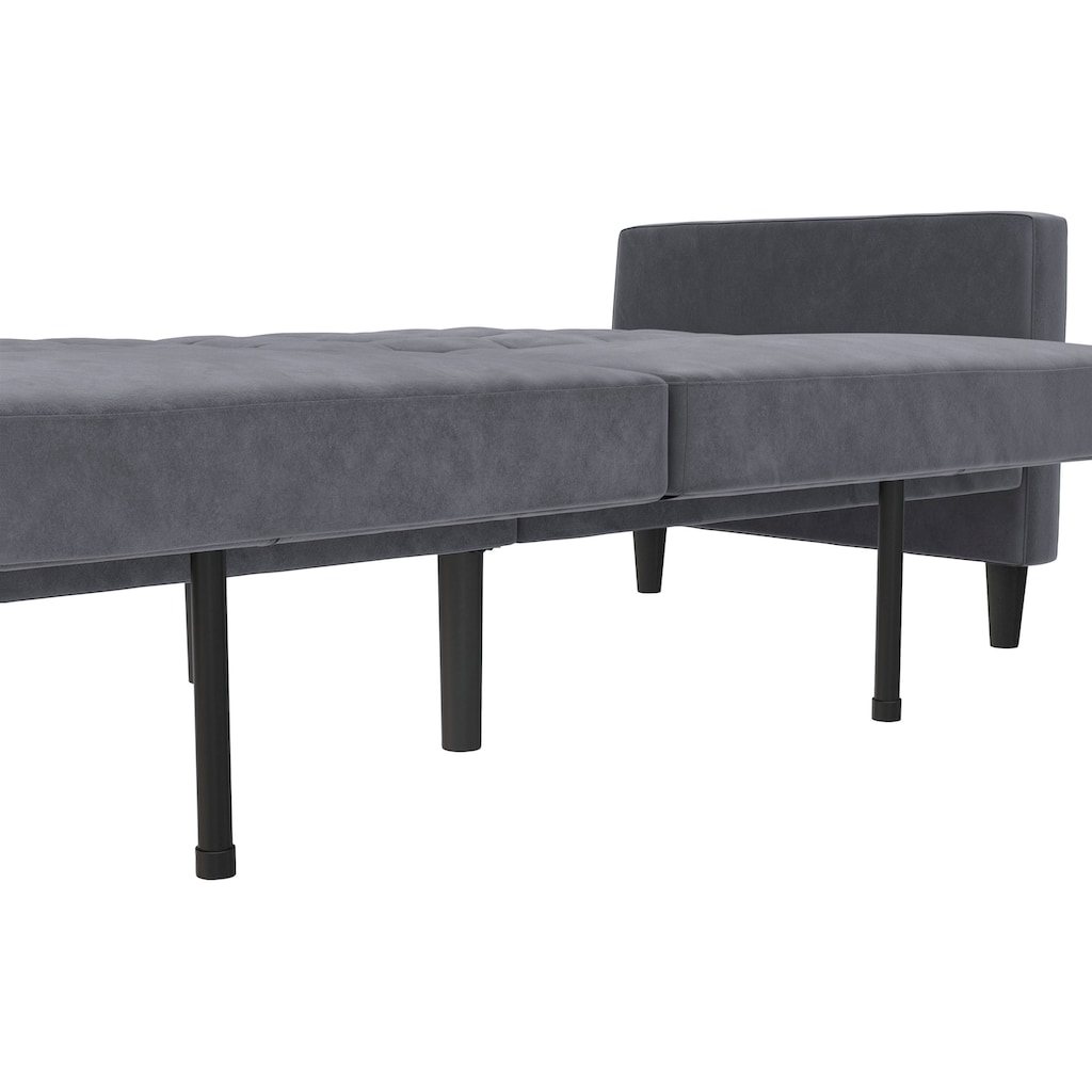 Dorel Home 3-Sitzer »Presley«, Sofa mit Bett-Funktion und verstellbarer Rückenlehne
