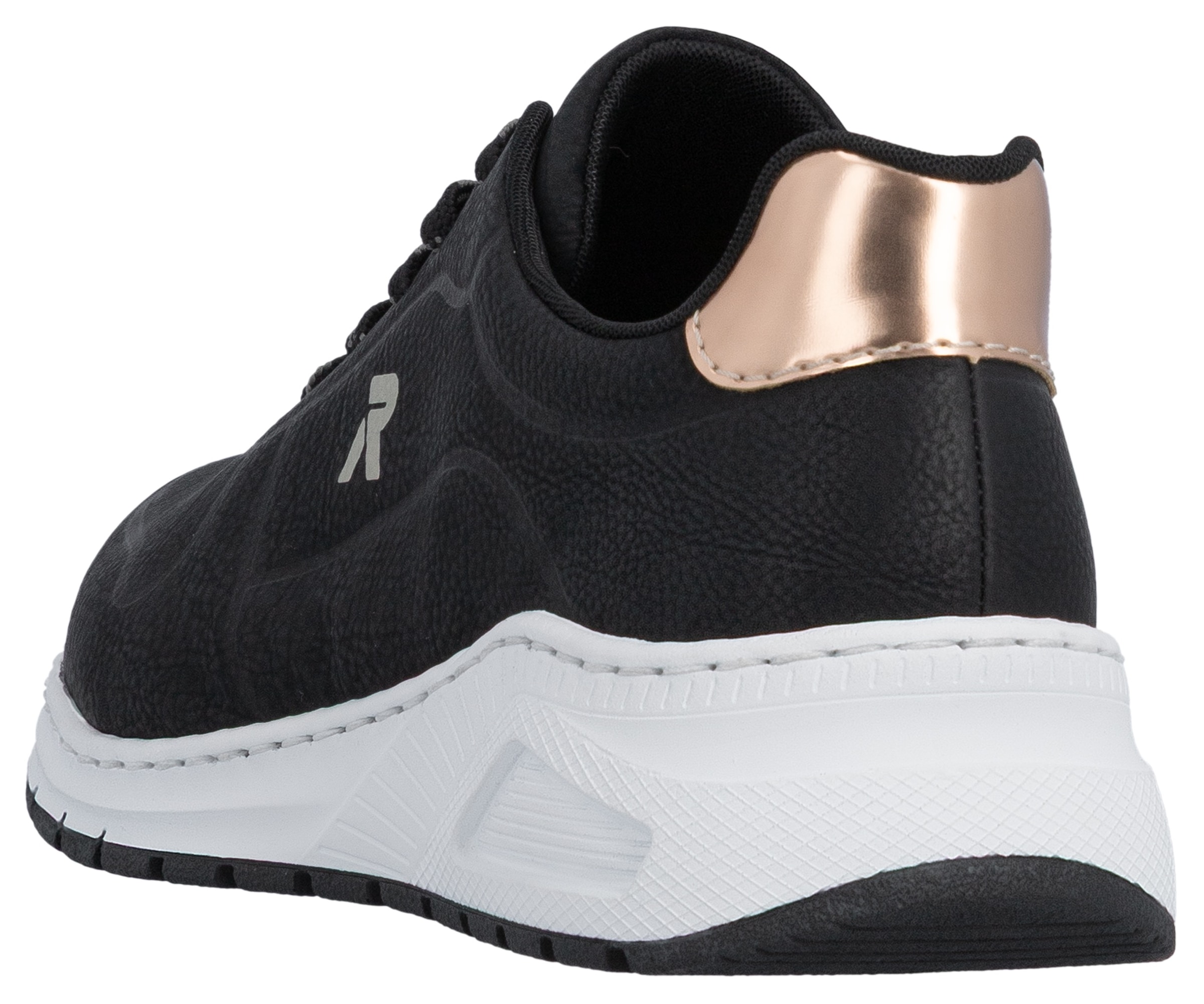 Rieker Sneaker  mit MemoSoft-Innensohle, Freizeitschuh, Halbschuh, Schnürschuh