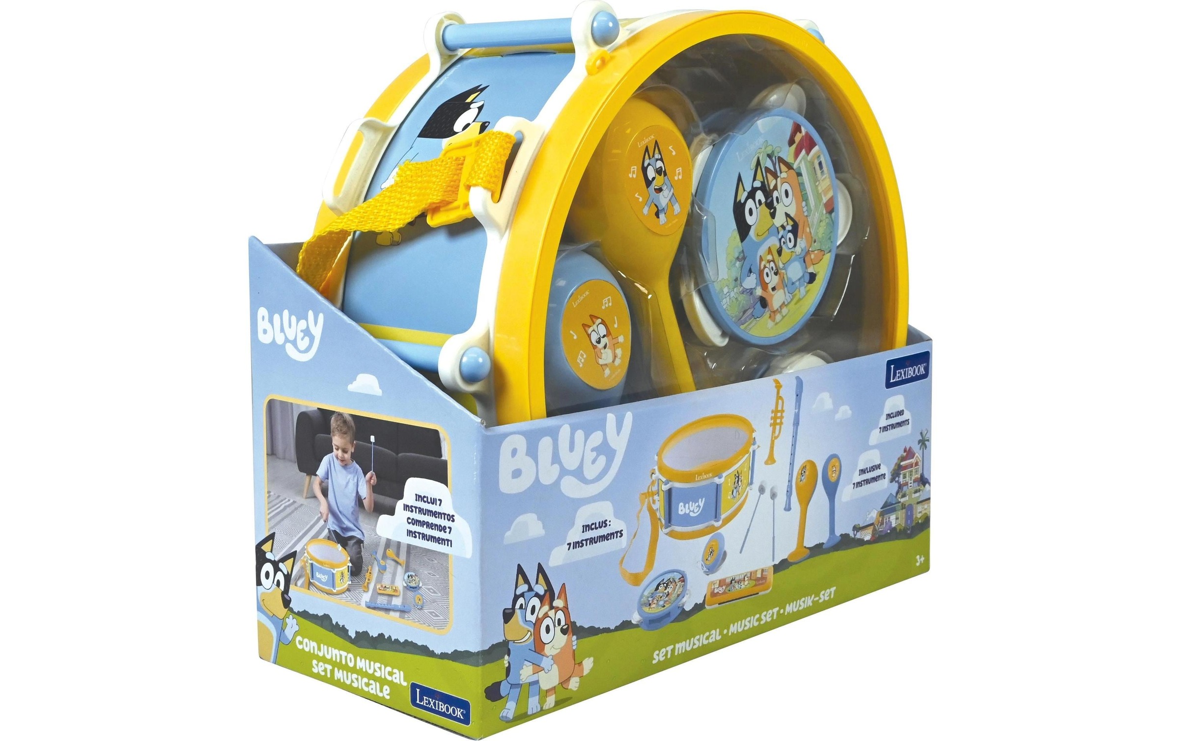 Lexibook® Spielzeug-Musikinstrument »Musikset Bluey 7-teilig«