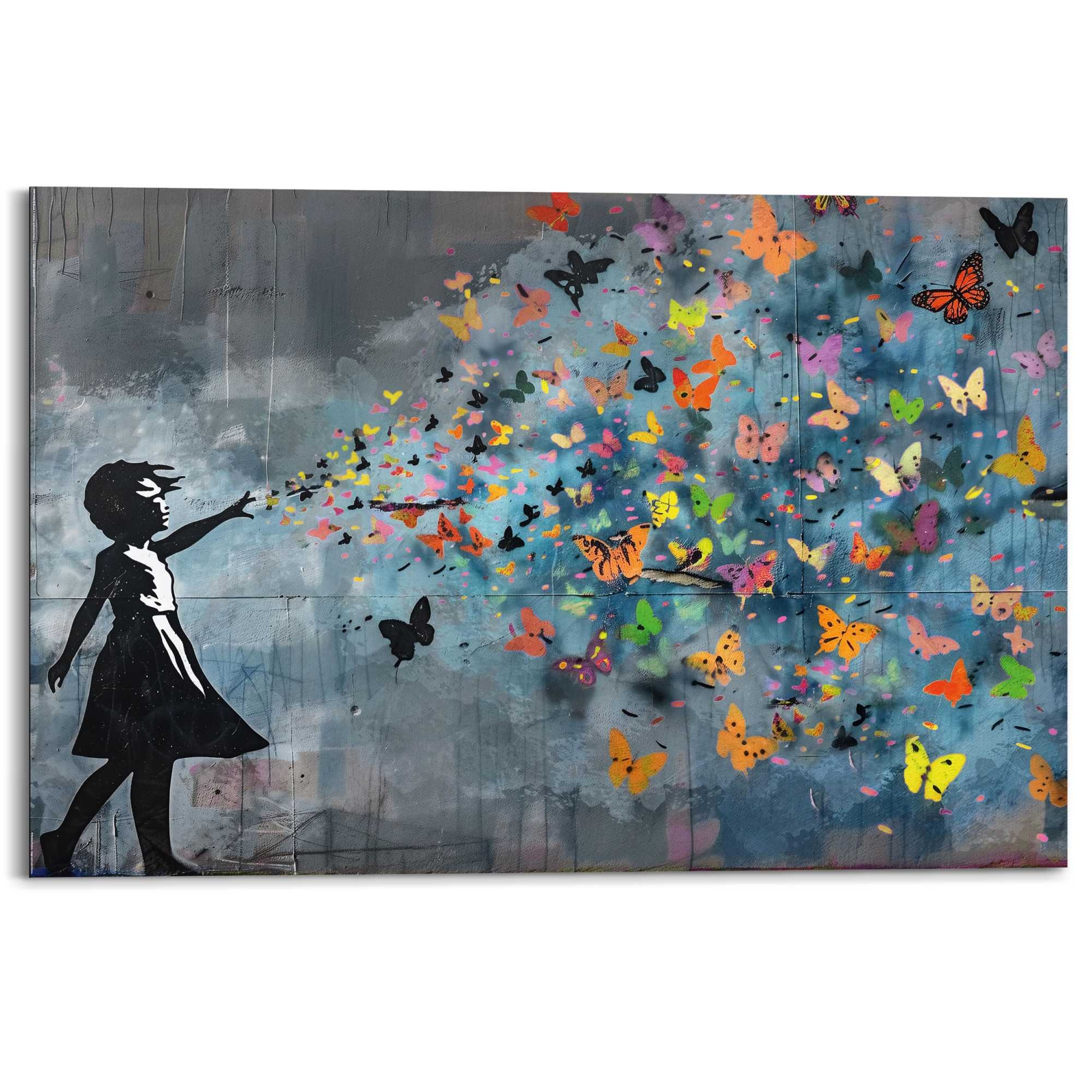 Reinders! Deco-Panel »Mädchen im Stil von Banksy« günstig online kaufen