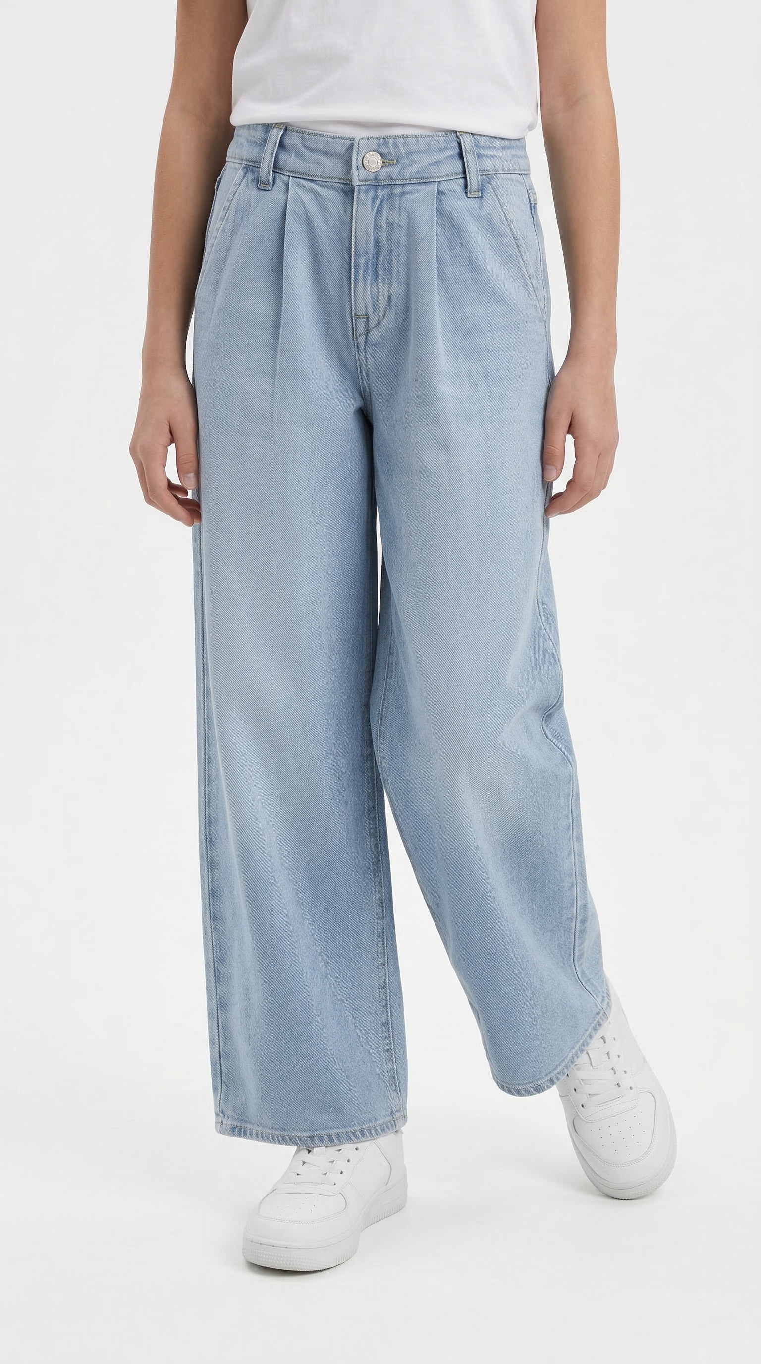 Name It Relax-fit-Jeans »NKFBELLA HW W PLEAT JEANS 3020-AZ L NOOS«