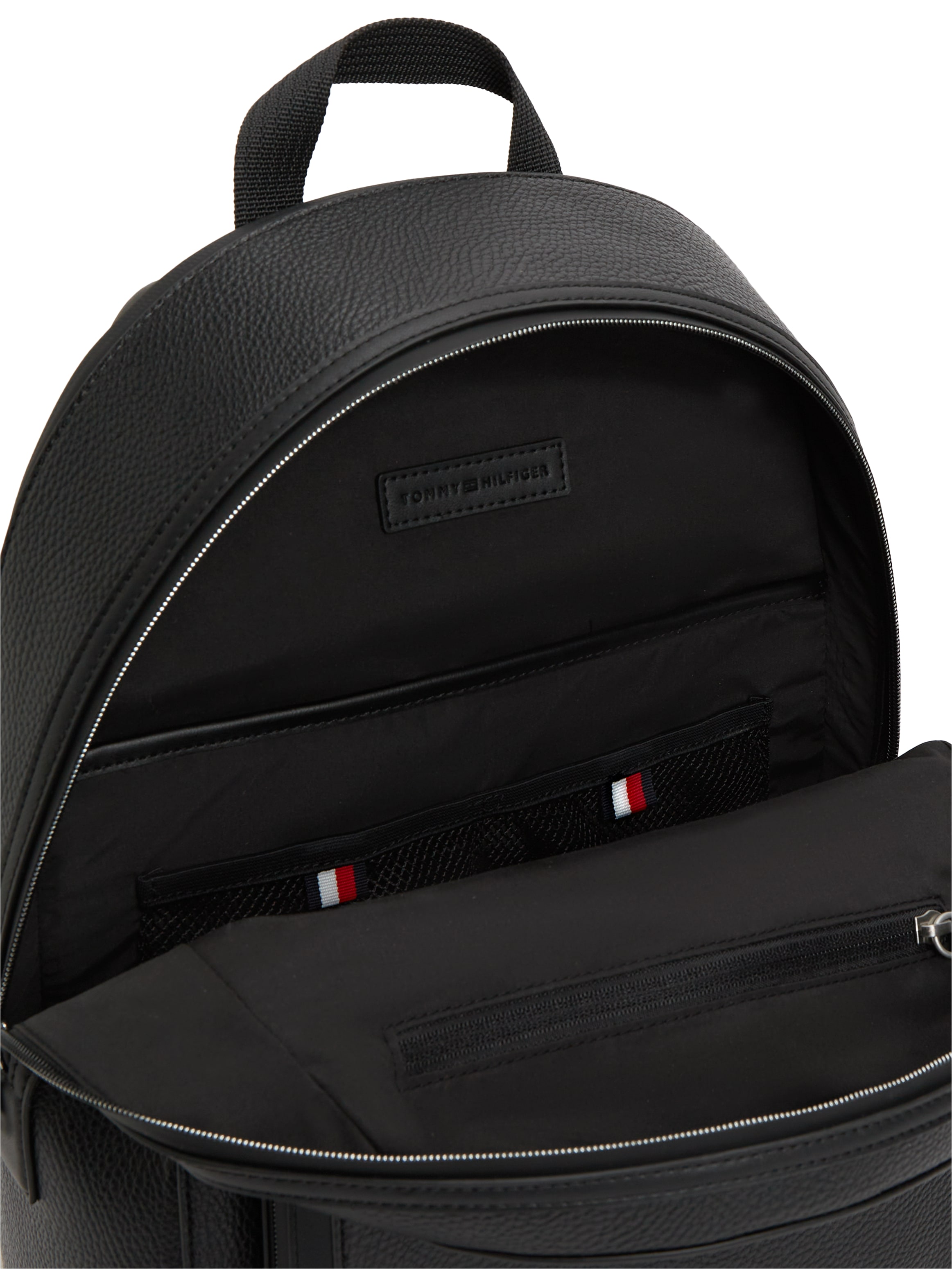 Tommy Hilfiger Rucksack »TH CENTRAL BACKPACK« Geschäftsrucksack, Laptop-Rucksack mit Logoschriftzug
