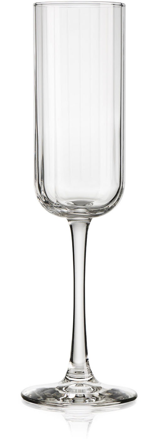 LIBBEY Sektglas »Libbey 12er Set -LINEAR-«, (Set, 12 tlg.), 222 ml, hochwertig verarbeitet, im modernen Design