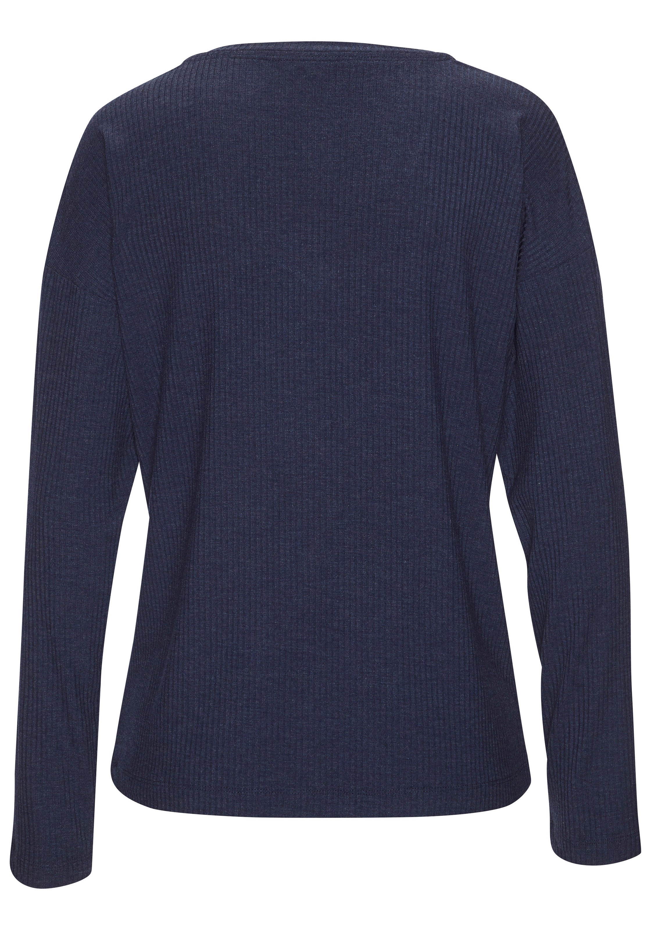 s.Oliver Longsleeve, Aus weicher Rippqualität