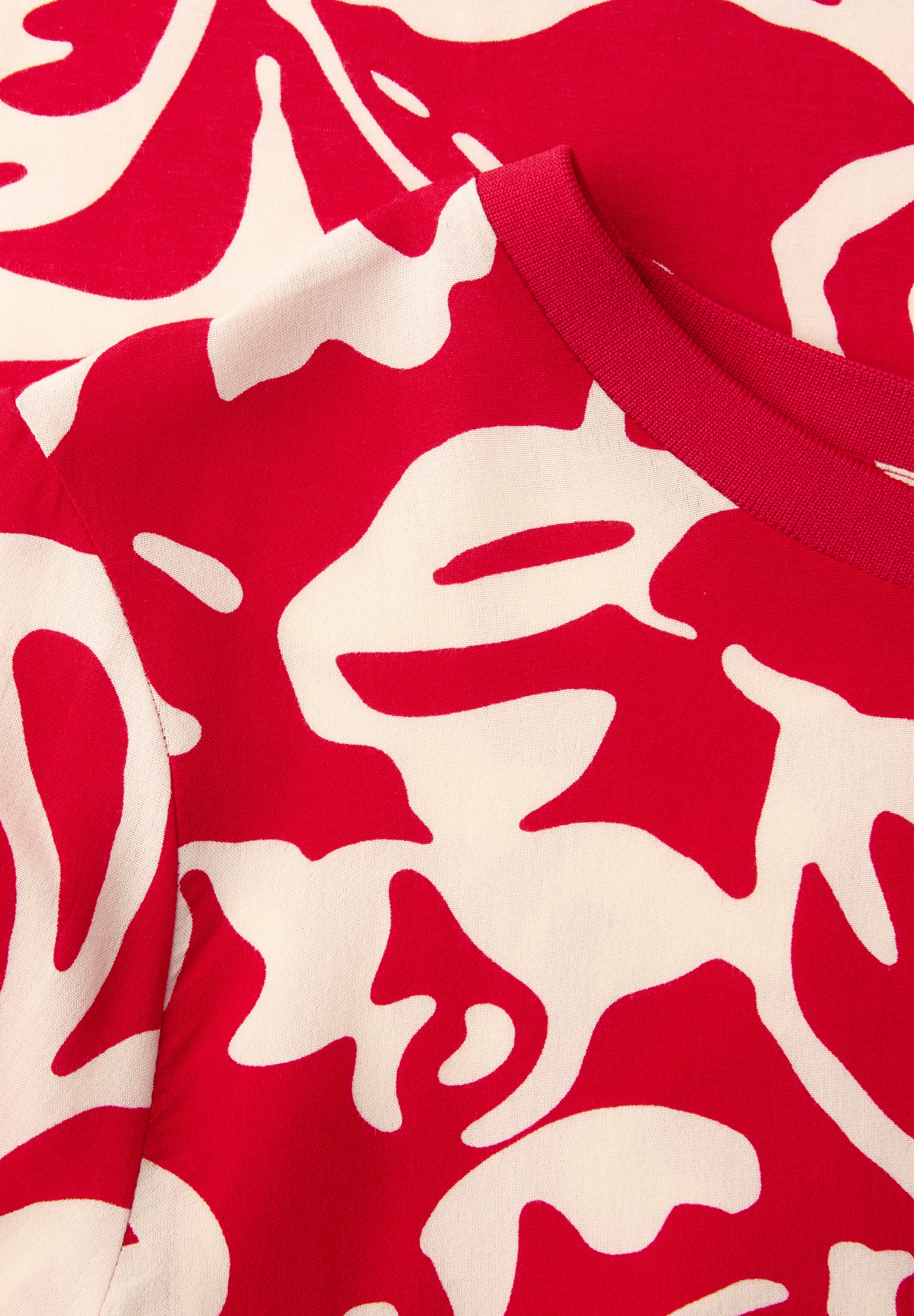 STREET ONE Langarmshirt mit floralem Muster