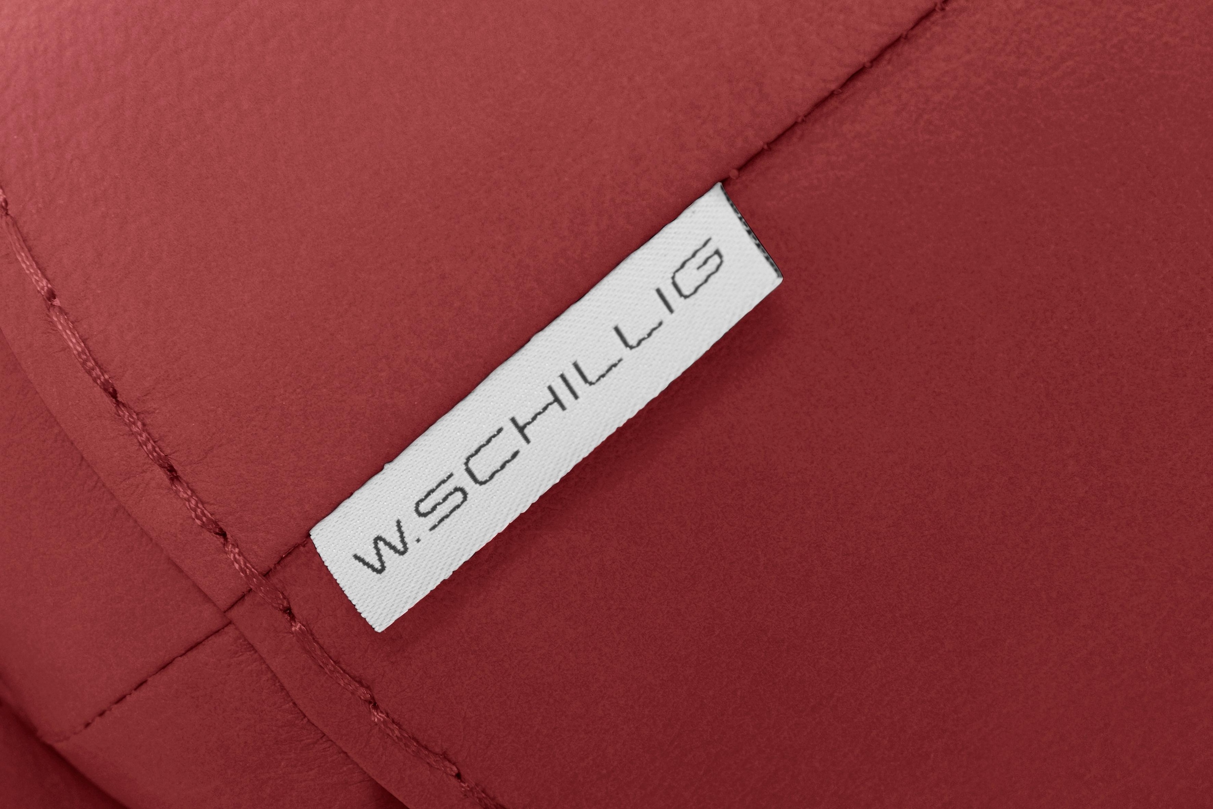 W.SCHILLIG Hocker »montanaa«, mit Metallkufen in Chrom glänzend, Breite 141 cm