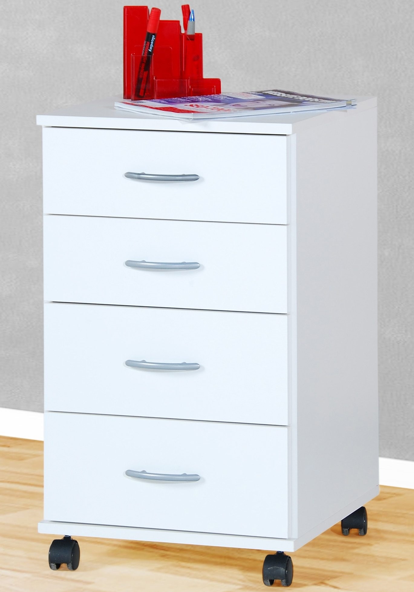 VOGL Möbelfabrik Rollcontainer »Barrie, Bürocontainer,«, (1 St.), verschiedene Ausführungen, mit Schubladen, Höhe 67 cm, Made in Germany