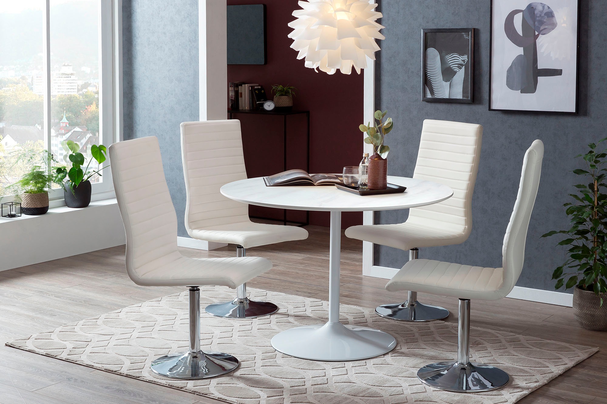 SalesFever Bistrotisch »Bistrotisch im charmanten Stil« Eleganz trifft Funk günstig online kaufen