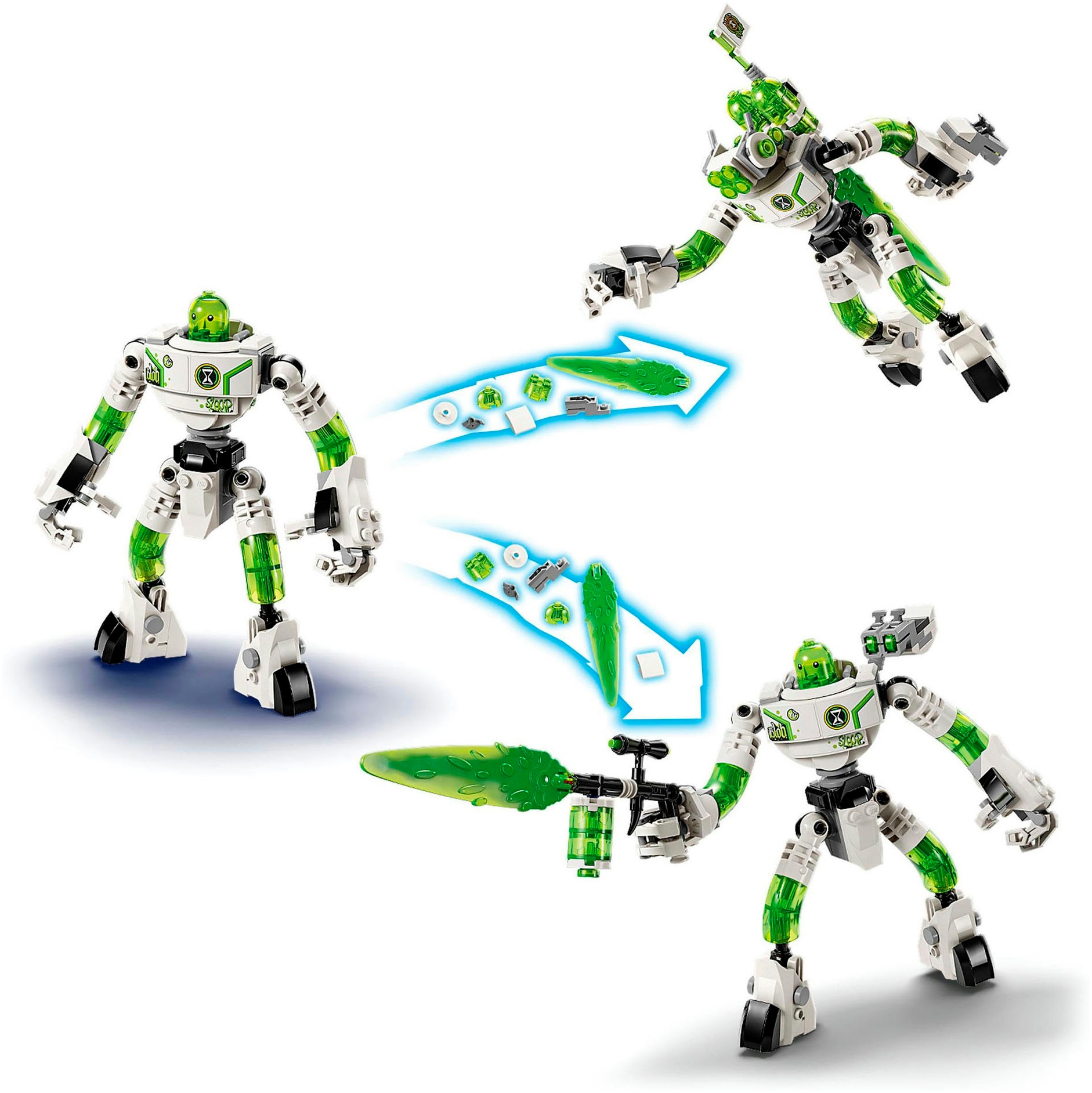 4. Bild von LEGO® Konstruktionsspielsteine »Mateo und Roboter Z-Blob (71454), LEGO® DREAMZzz™«, (237 St.), Made in Europe