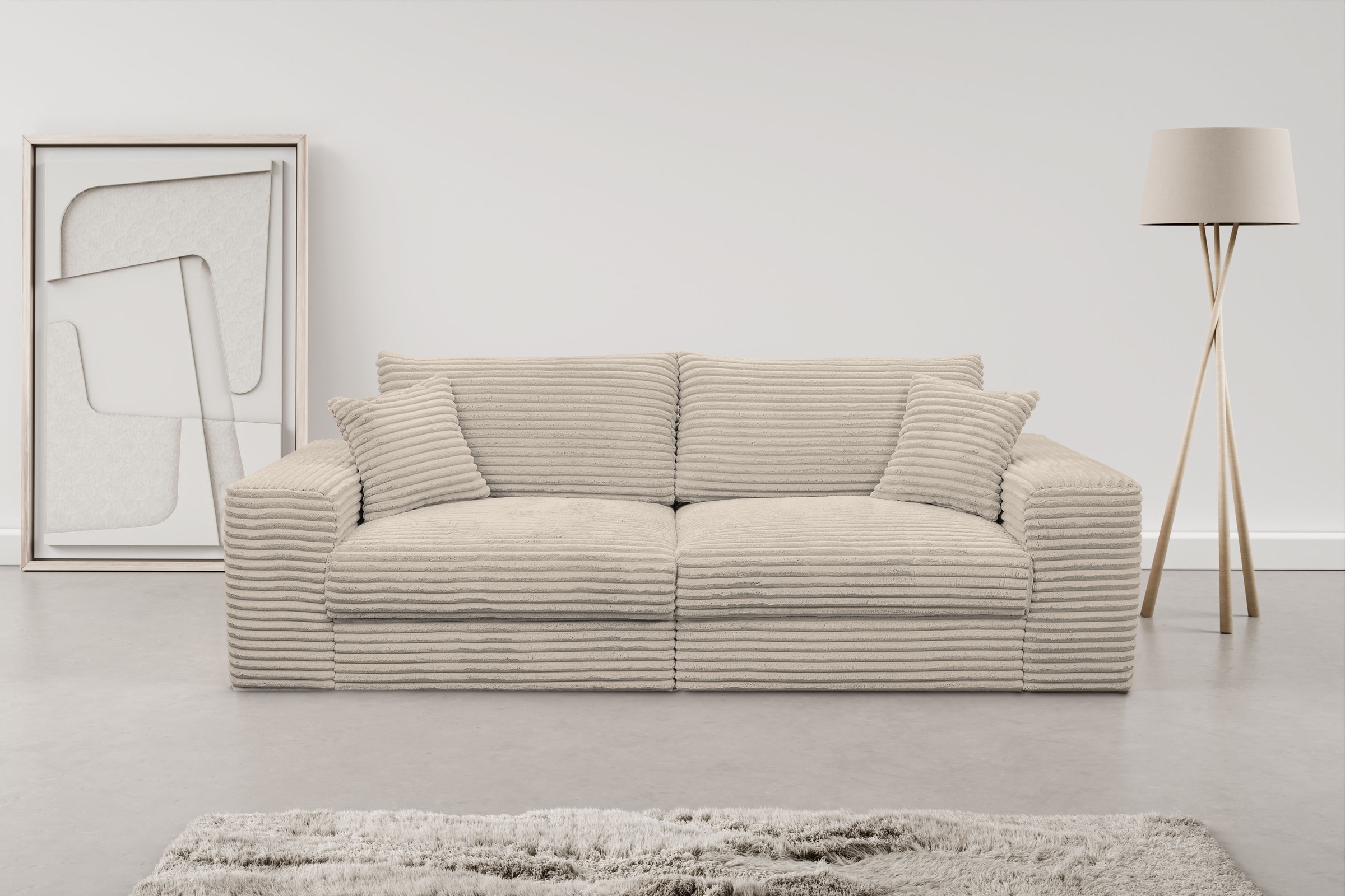 WERK2 Big-Sofa »Rozzana Mega Sofa mit viel Platz, aktuelle Bezüge. Breite 2 günstig online kaufen