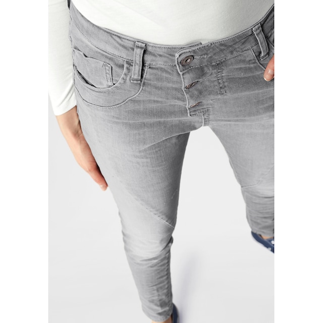vangst Getalenteerd Embryo Please Jeans 5-Pocket-Jeans »P78A«, lässige Boyfriend Jeans in leichter  Crinkle Optik & krempelbaren Bein günstig kaufen | Quelle.de