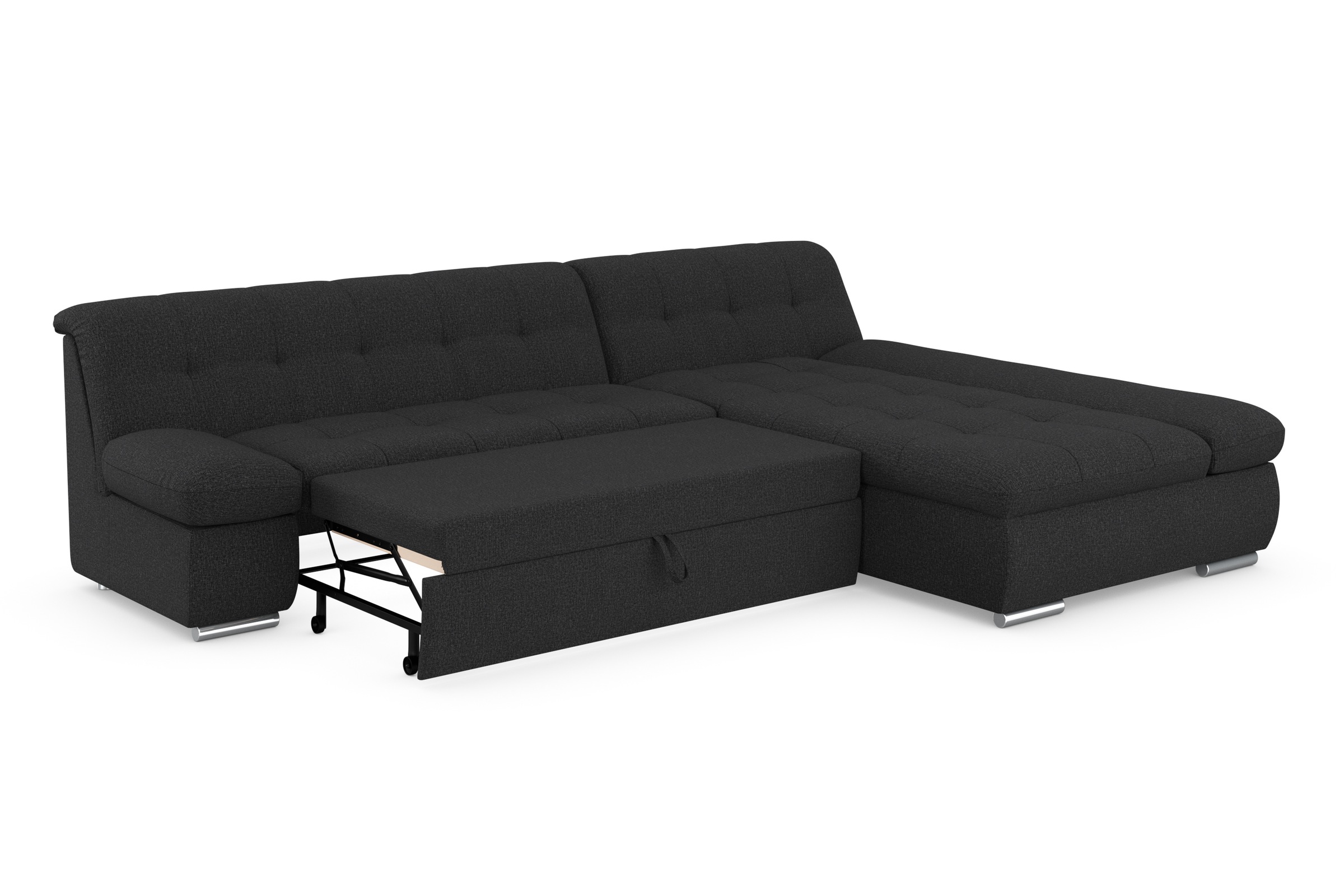 DOMO collection Ecksofa »Mona L-Form«, wahlweise mit Bettfunktion