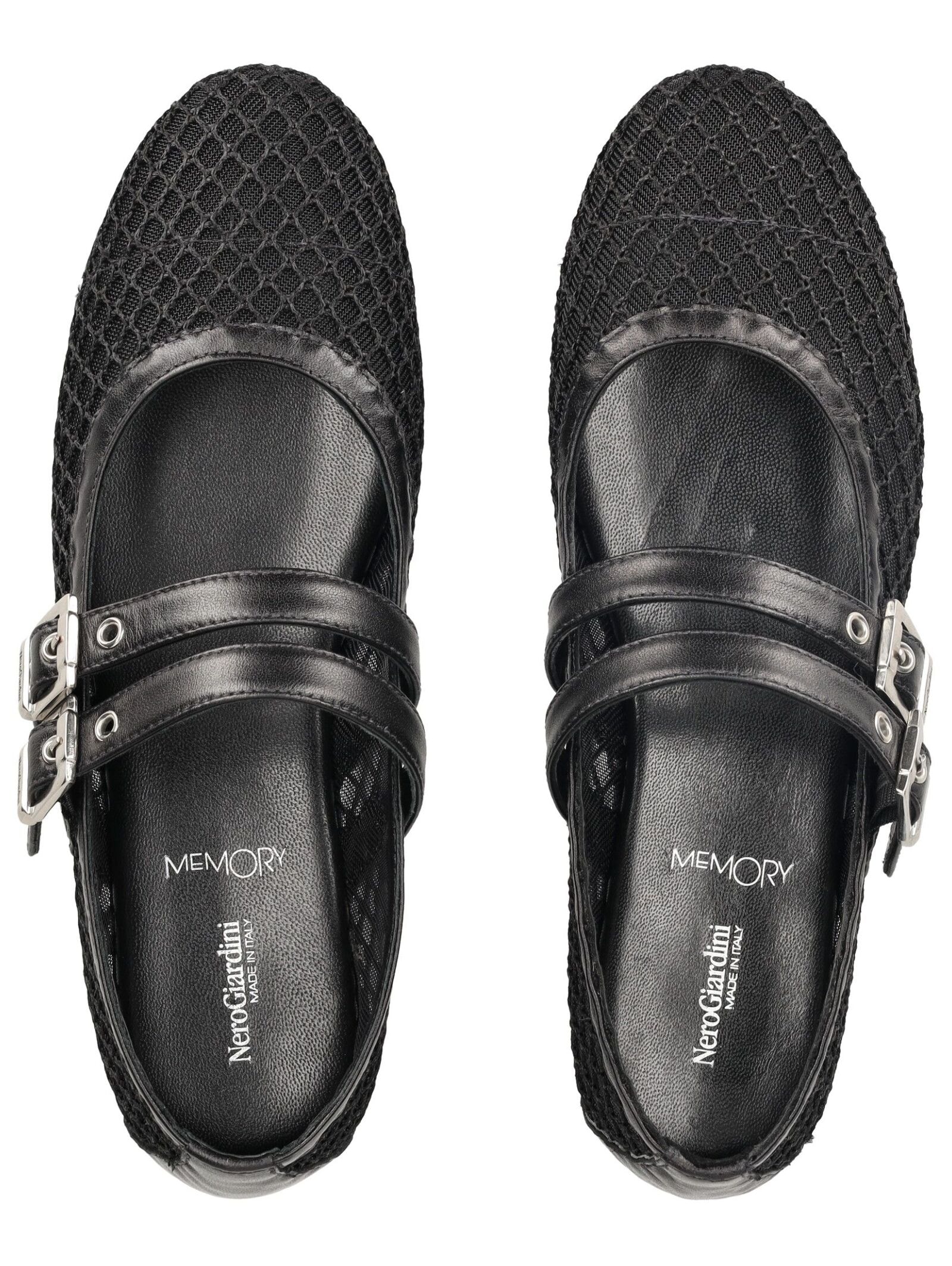 Nero Giardini Riemchenballerina »Nero Giardini Ballerinas Leder/Textil«