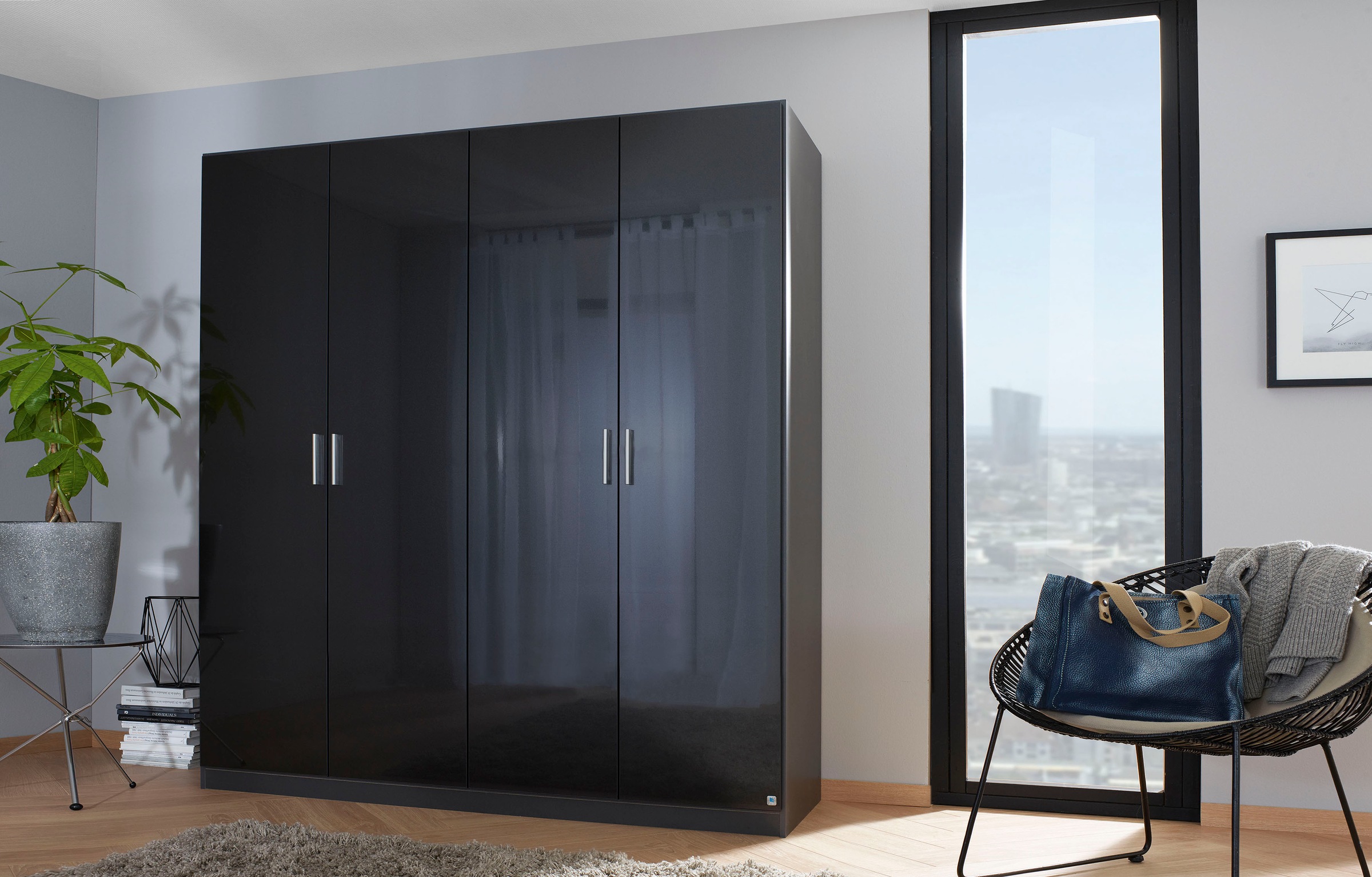 rauch "Kleiderschrank Schrank Garderobe Schlafzimmerschrank CELLE" in 4 Bre günstig online kaufen