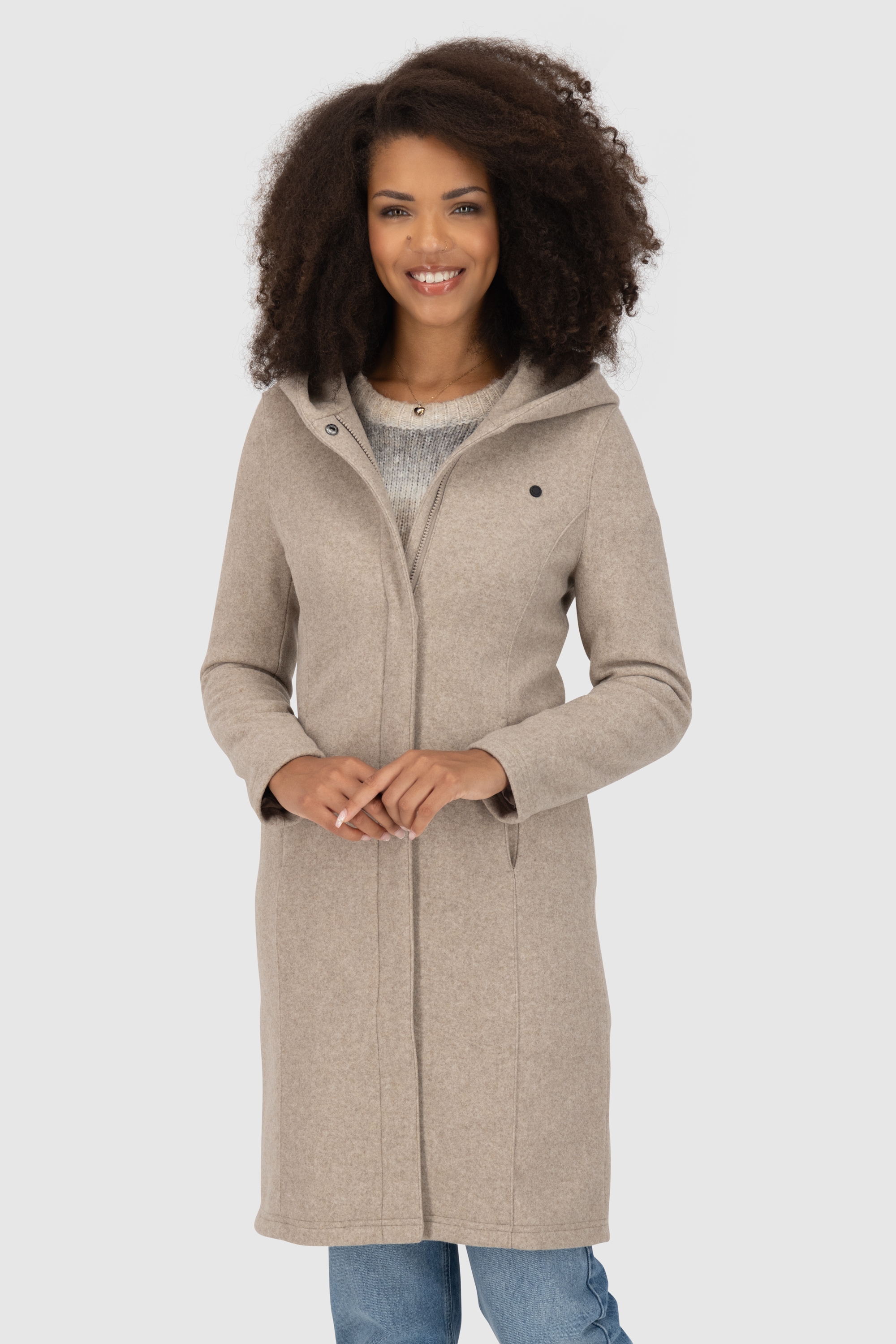 Alife & Kickin Winterjacke »Damen VenedaAK J«, mit Kapuze