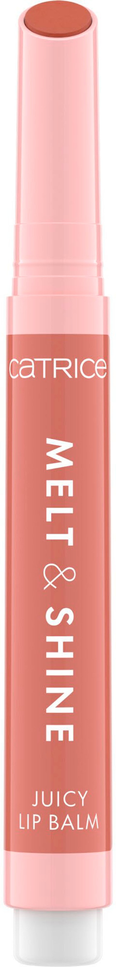 Catrice Lippenbalsam »Melt & Shine Juicy Lip Balm«, mit weicher Textur