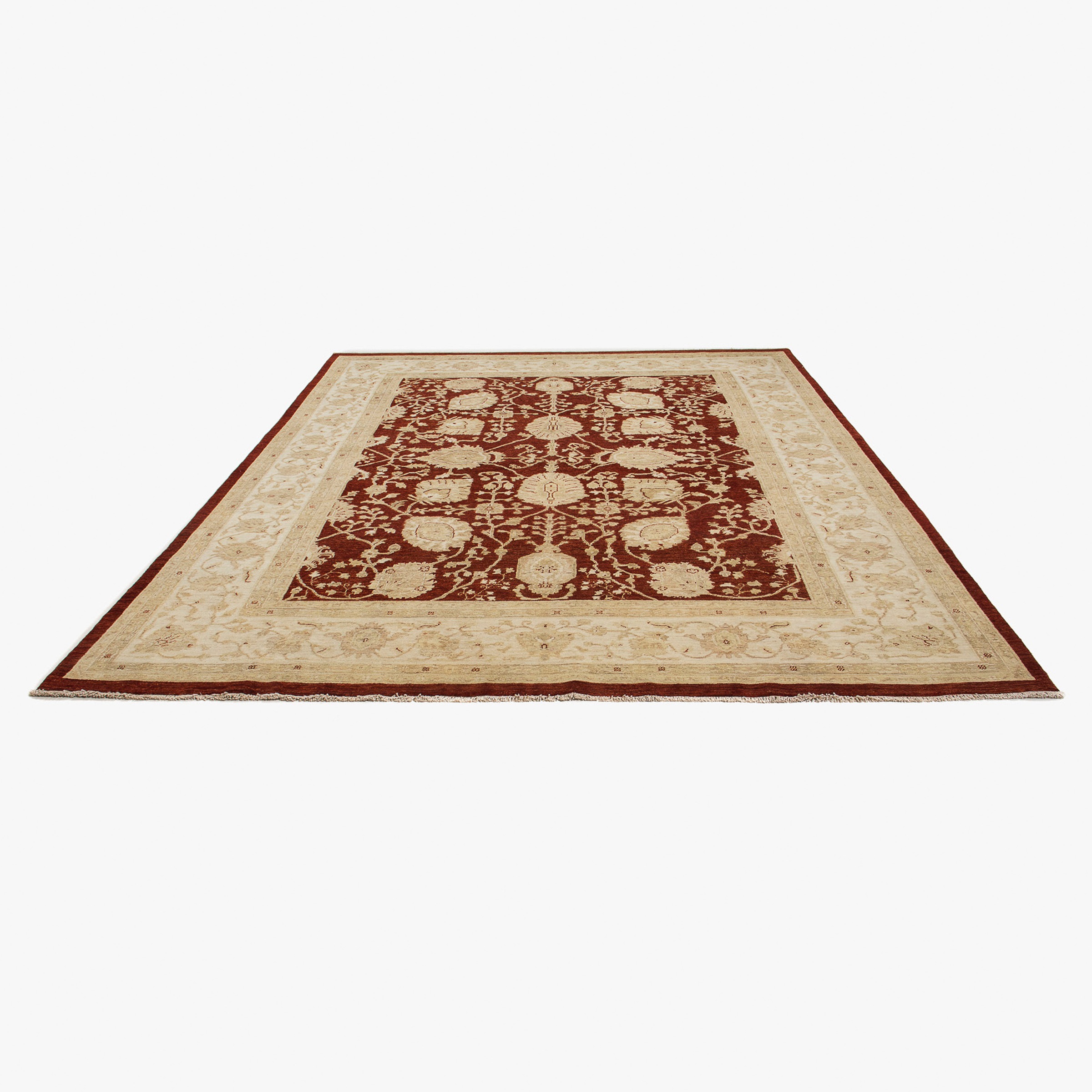 morgenland Orientteppich »Ziegler - 296 x 242 cm - dunkelrot«, rechteckig, günstig online kaufen