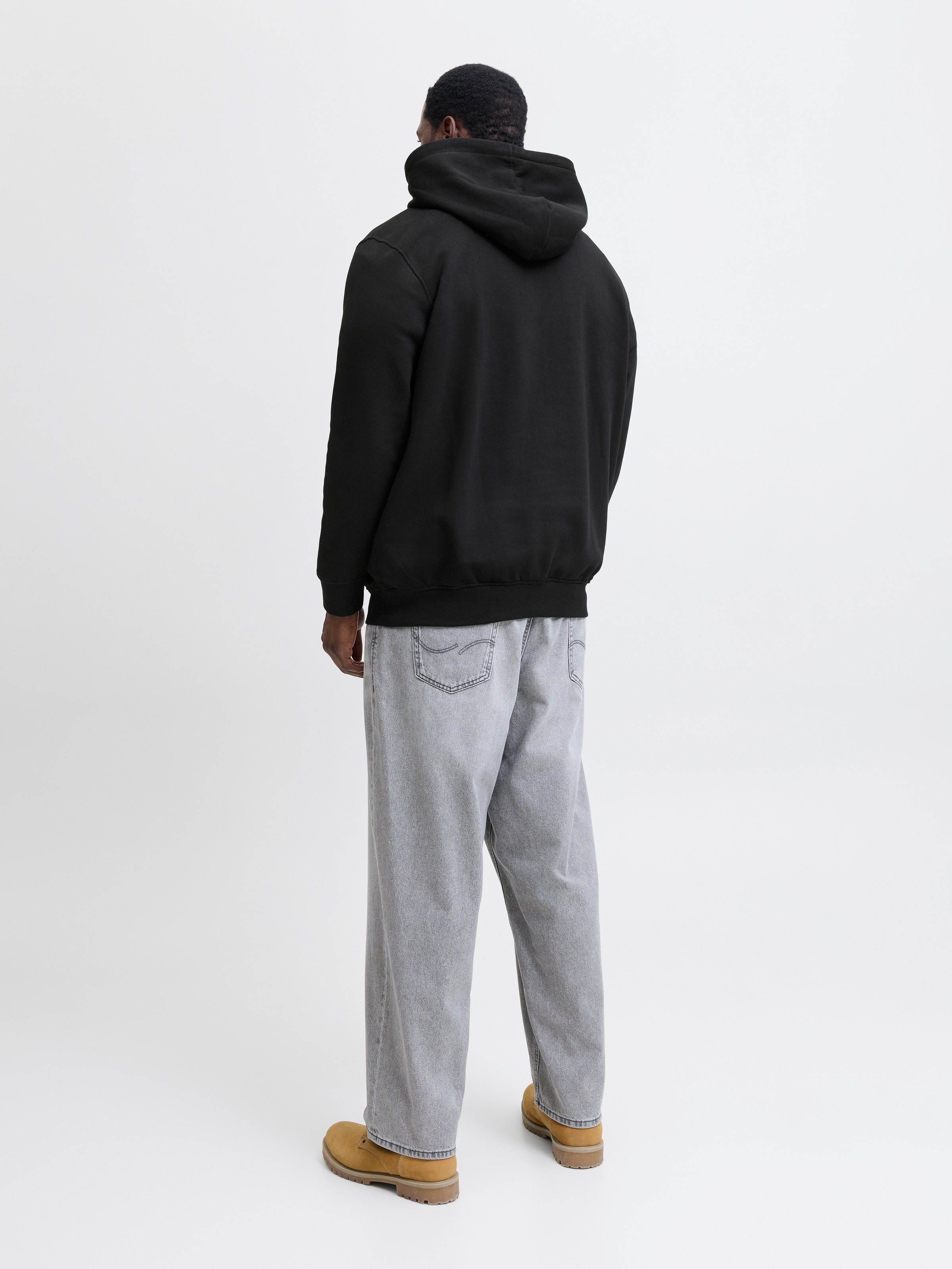 Jack & Jones PlusSize Kapuzensweatshirt »JJESOHO SWEAT HOOD NOOS PLS«, mit Logobranding