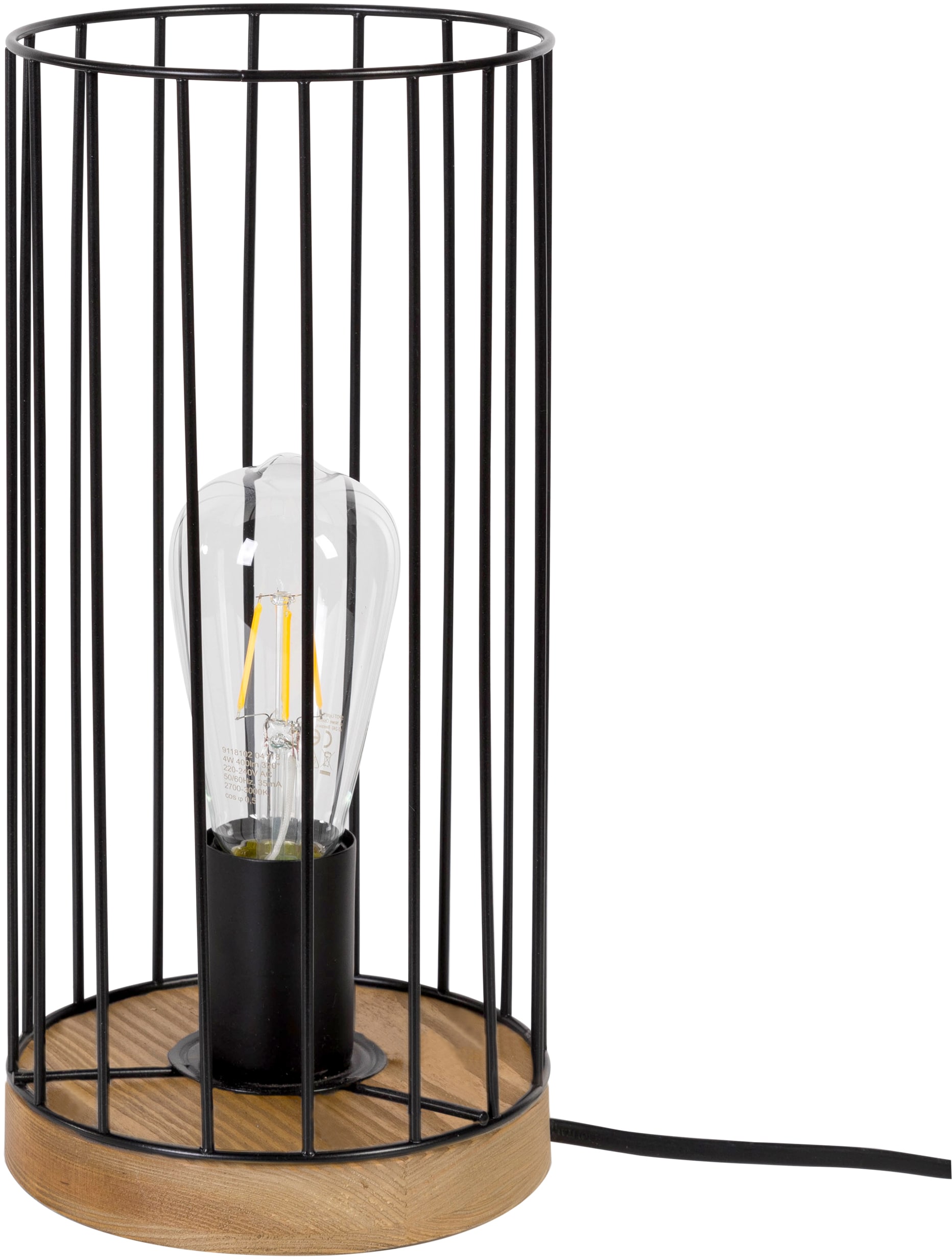 BRITOP LIGHTING Tischleuchte »Swan«, 1 flammig, Leuchtmittel E27   ohne Leu günstig online kaufen
