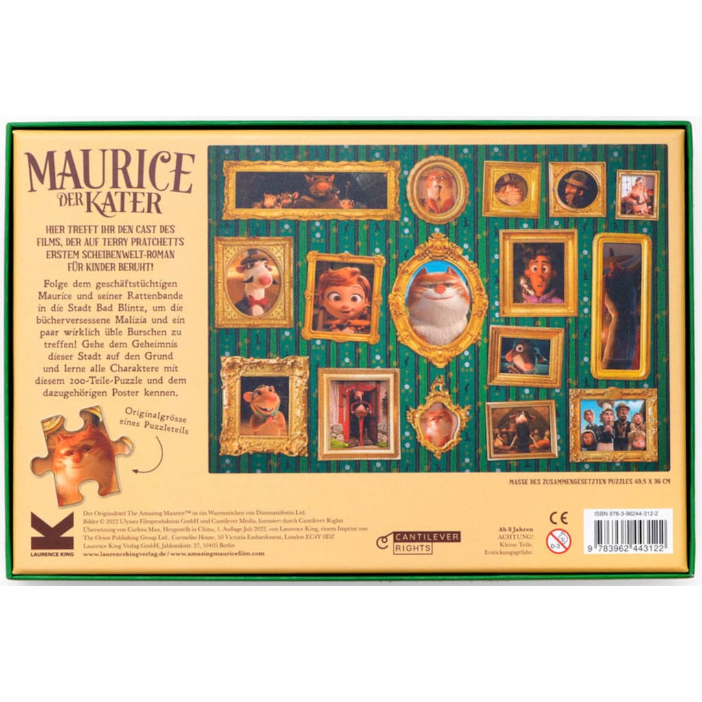 Laurence King Puzzle »Maurice, der Kater«