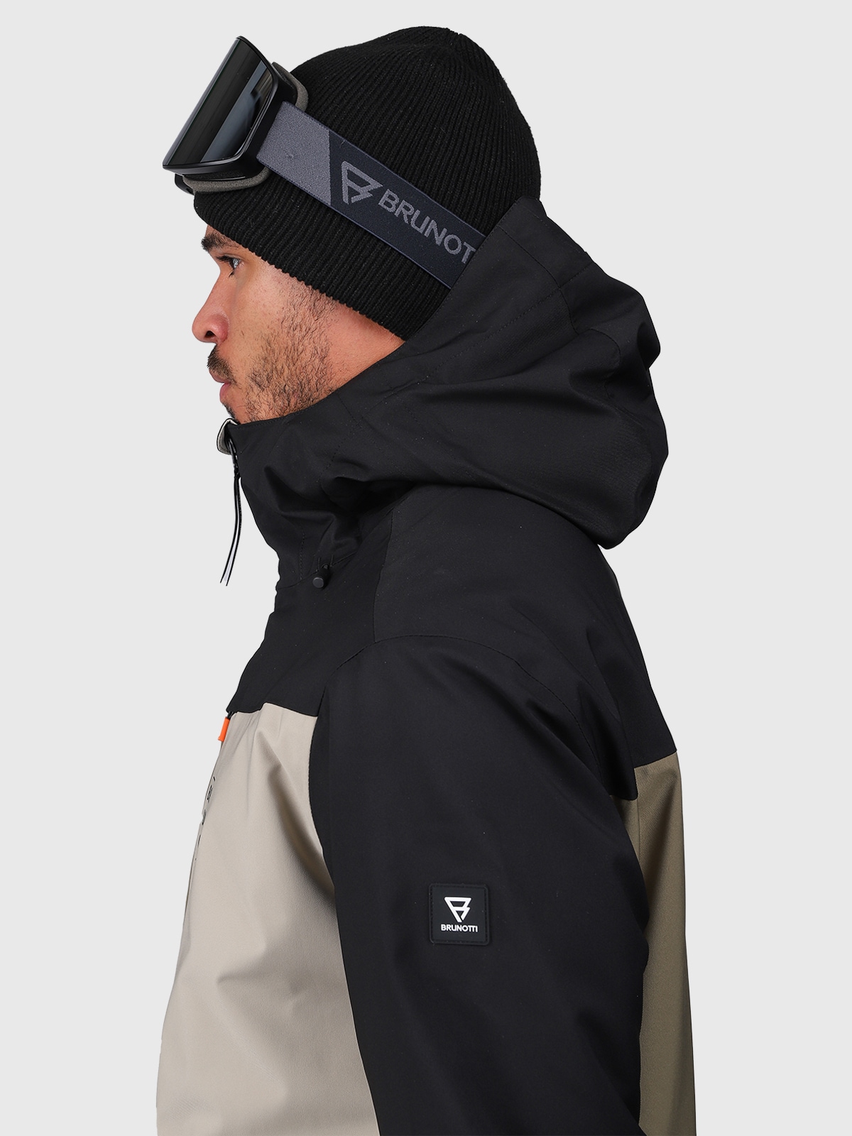 Brunotti Skijacke »Flynners Men Snow Jacket« 1 Stk. tlg. mit Kapuze