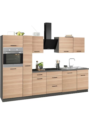 wiho Küchen Küchenzeile »Esbo«, mit E-Geräten, Breite 310 cm kaufen