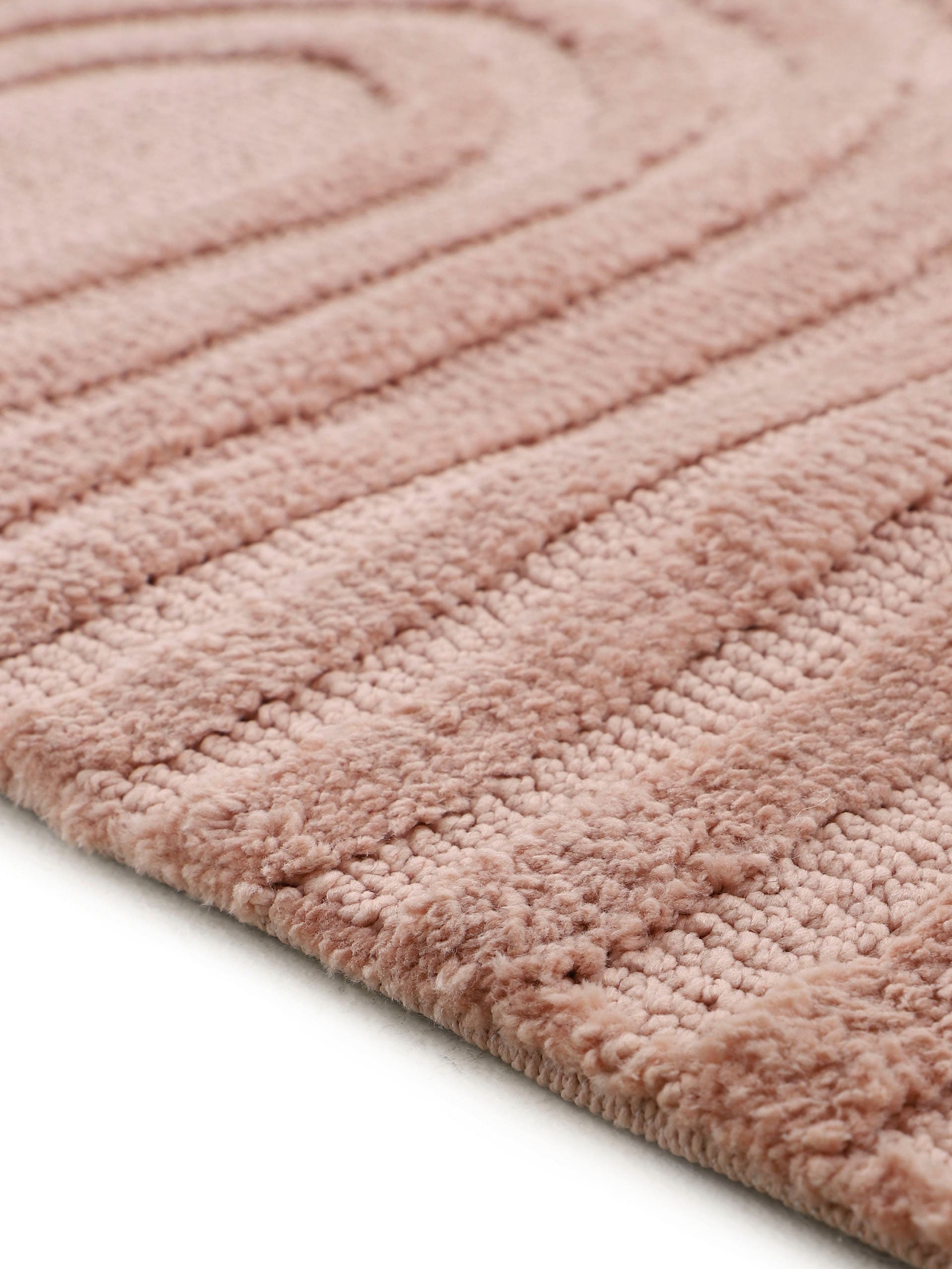 carpetfine Teppich »Holly 4 - Soft Touch Microfaser Teppich«, rechteckig, 12 mm Höhe, Boho Scandi, weiche dichte getuftete Hoch-Tief-Struktur, Wohnzimmer