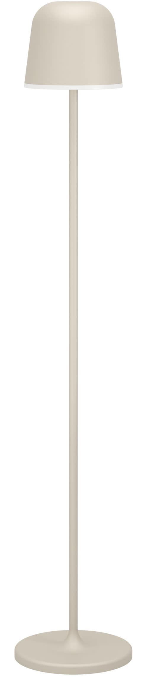 EGLO Stehlampe »MANNERA-L Stehlampe - Alu, Stahl - LED - 4,3W - IP54« LED-Modul 1 Stk. Neutralweiß | Warmweiß Standleuchte, Leselampe, Wohzimmer, Schlafzimmer, H140 x Ø16 cm