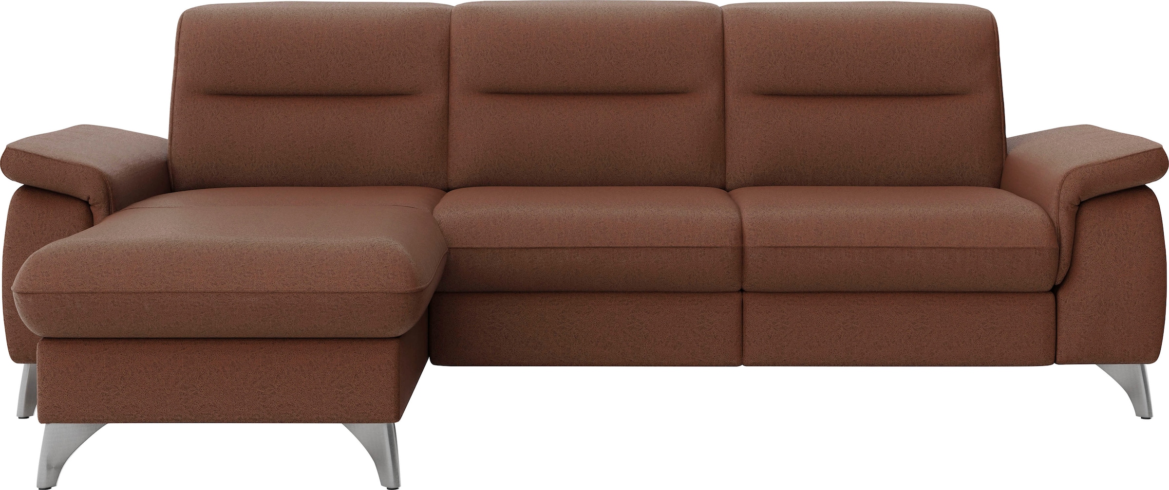 sit&more Ecksofa »Astoria L-Form«, wahlweise mit motorischer Relaxfunktion