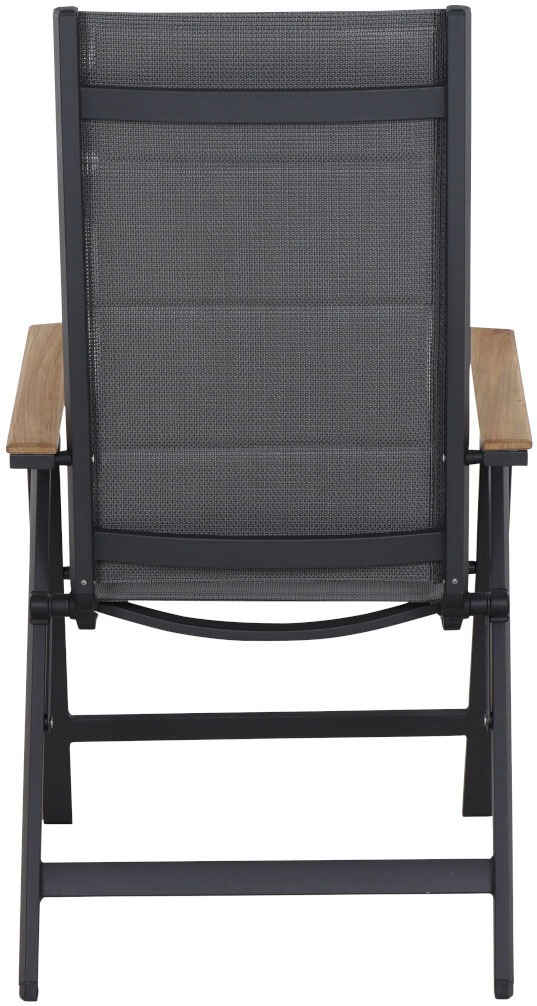 Siena Garden Gartensessel »Tesoro Klappsessel 2er-Set FSC« Set, 2 Stk. tlg. Alu, Textil, Teak FSC 100 %