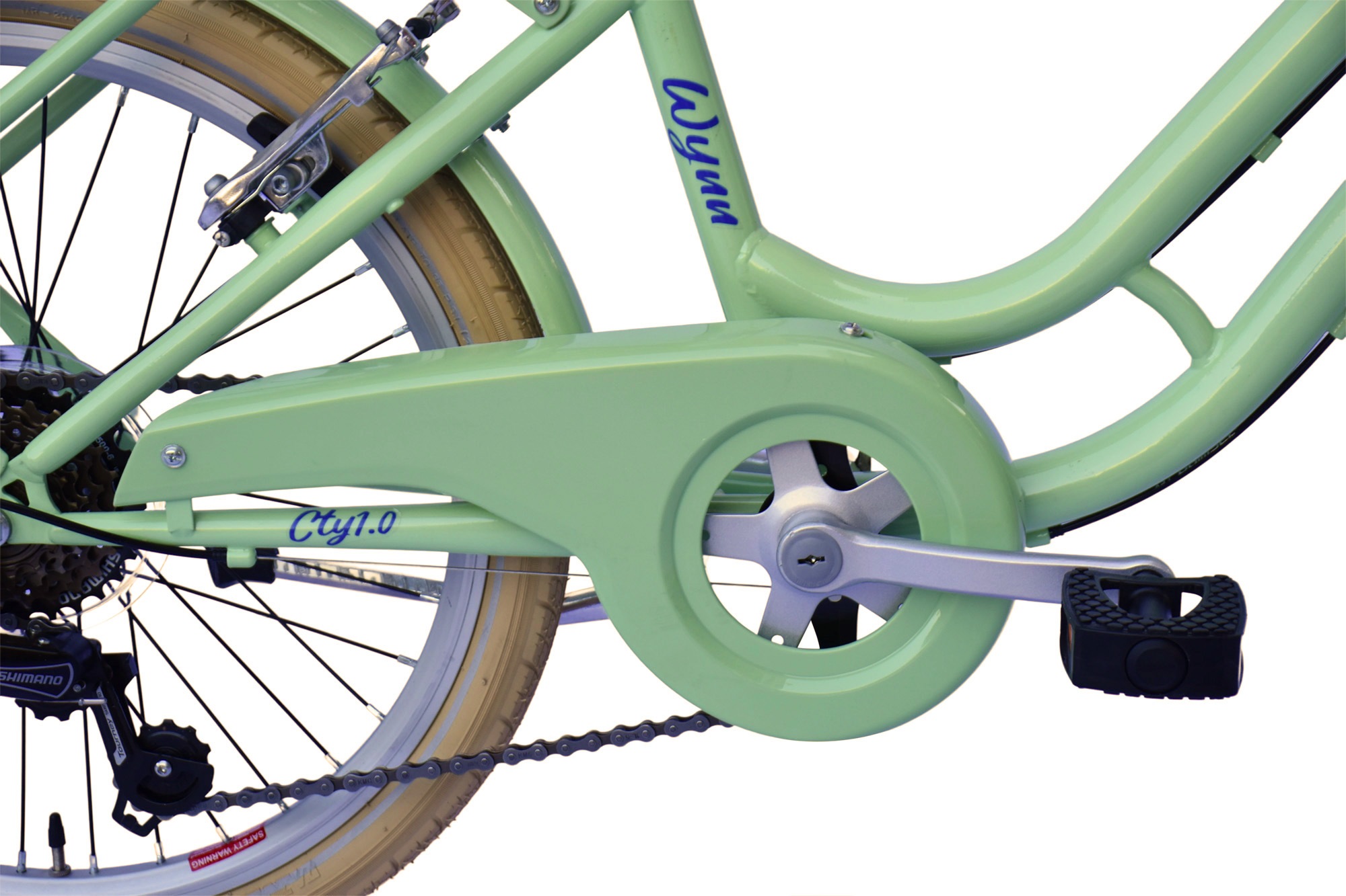 WYNN Kinderfahrrad »Kinderfahrrad 20 Zoll Shimano Tourney 6 Gang V-Brake Kinder KID1.0« 6 Gang Shimano Tourney Schaltwerk Kettenschaltung