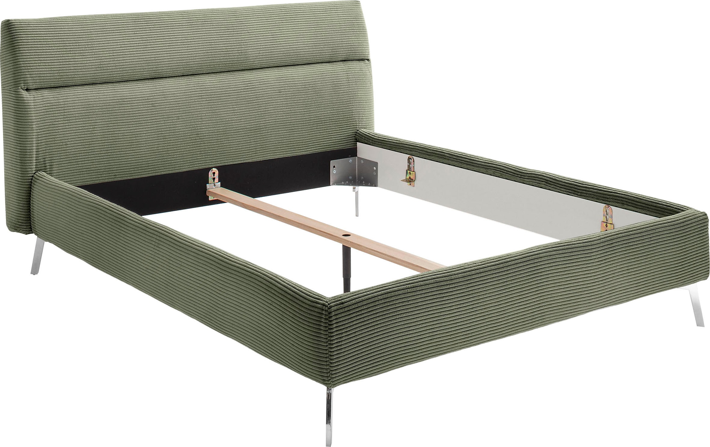 Home affaire Polsterbett »Elvo, weichgepolstertes Kopfteil, wahweise Überlä günstig online kaufen