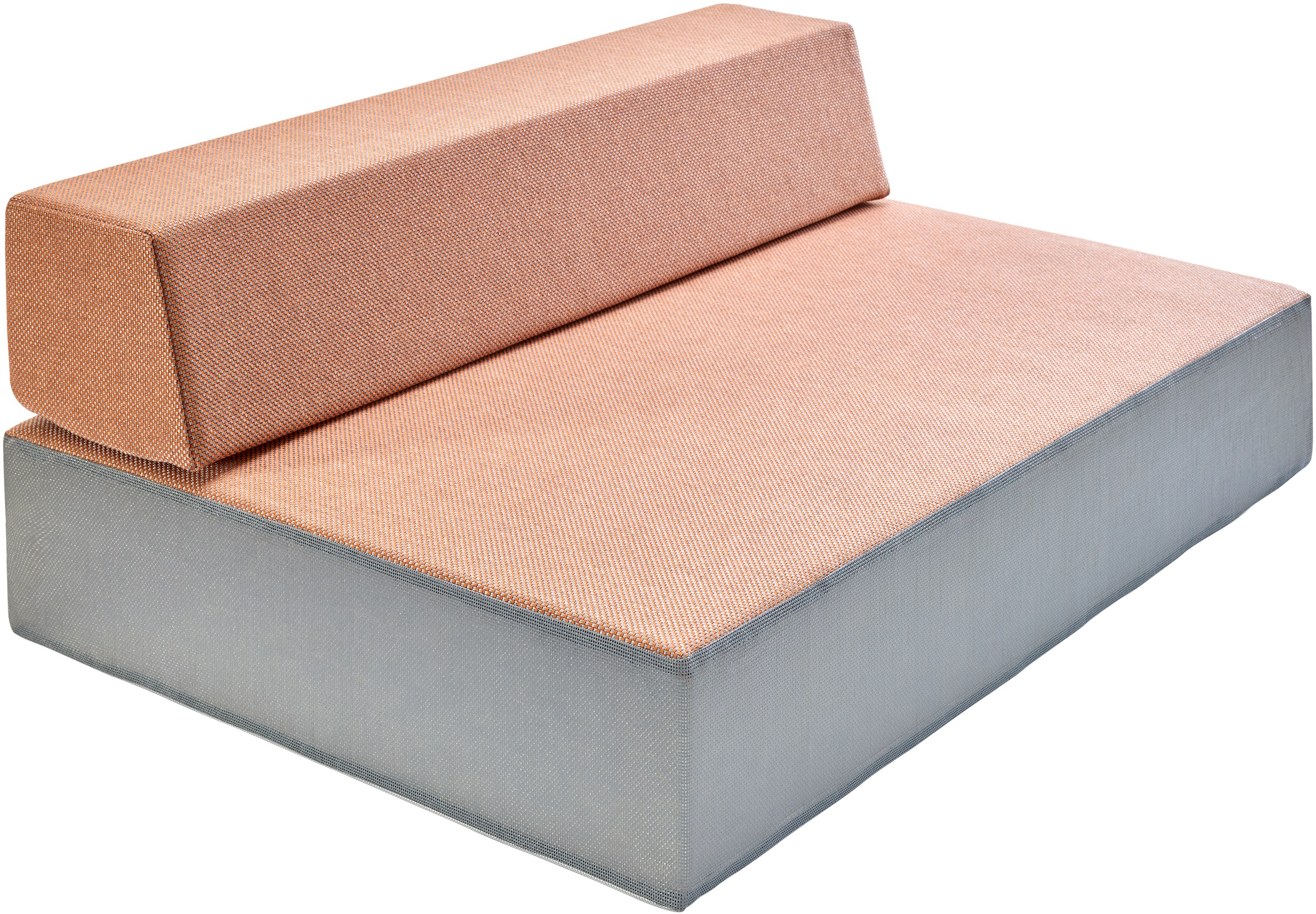 Hipp-Hopp - das Hüpfpolster Weichbodenmatte »Hüpfpolster S, Lounge Outdoor + Rückenpolster S Gerade Lounge Outdoor« Made in Germany