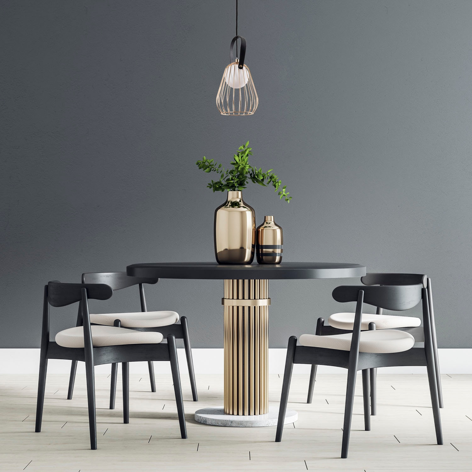 Paco Home Pendelleuchte »RICARDA«, Leuchtmittel G9 | ohne Leuchtmittel, Wohnzimmer Vintage G9 Käfigleuchte Esszimmer Metall Industrial