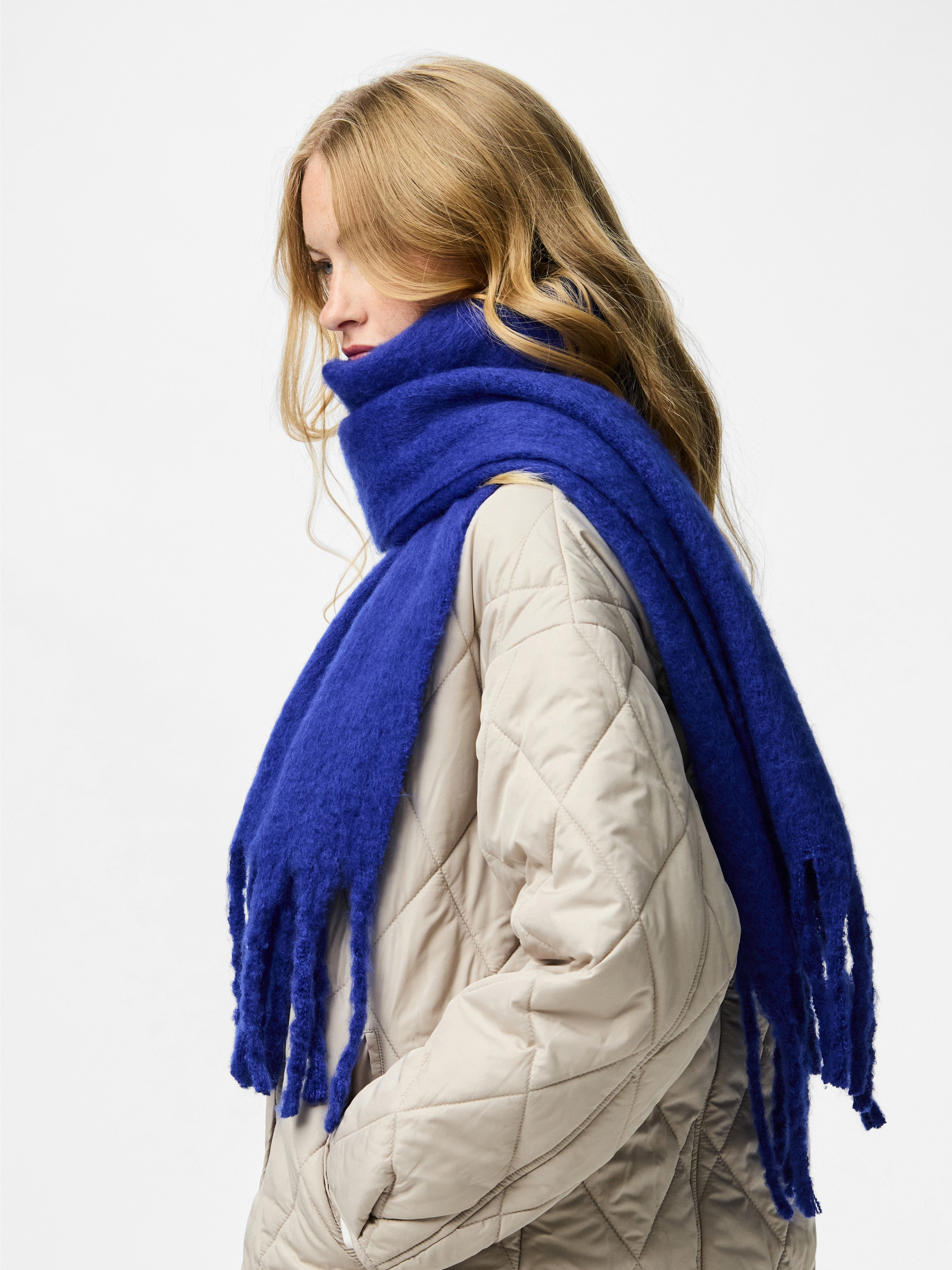 pieces Schal »PCNIKITA LONG SCARF NOOS BC« Kunstfaser