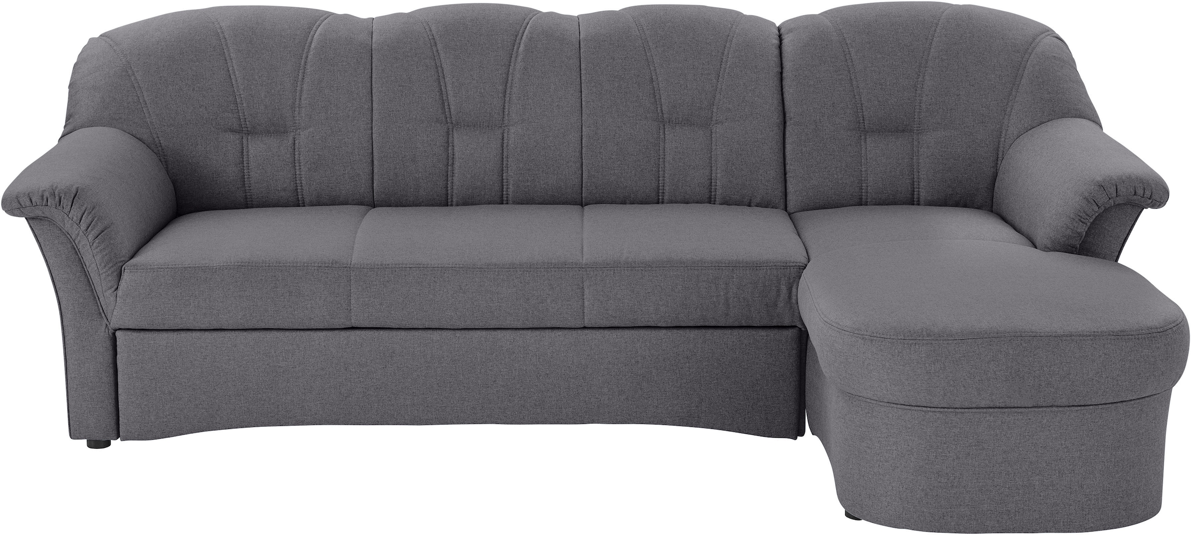 DOMO collection Ecksofa Papenburg L-Form, in großer Farbvielfalt, wahlweise mit Bettfunktion