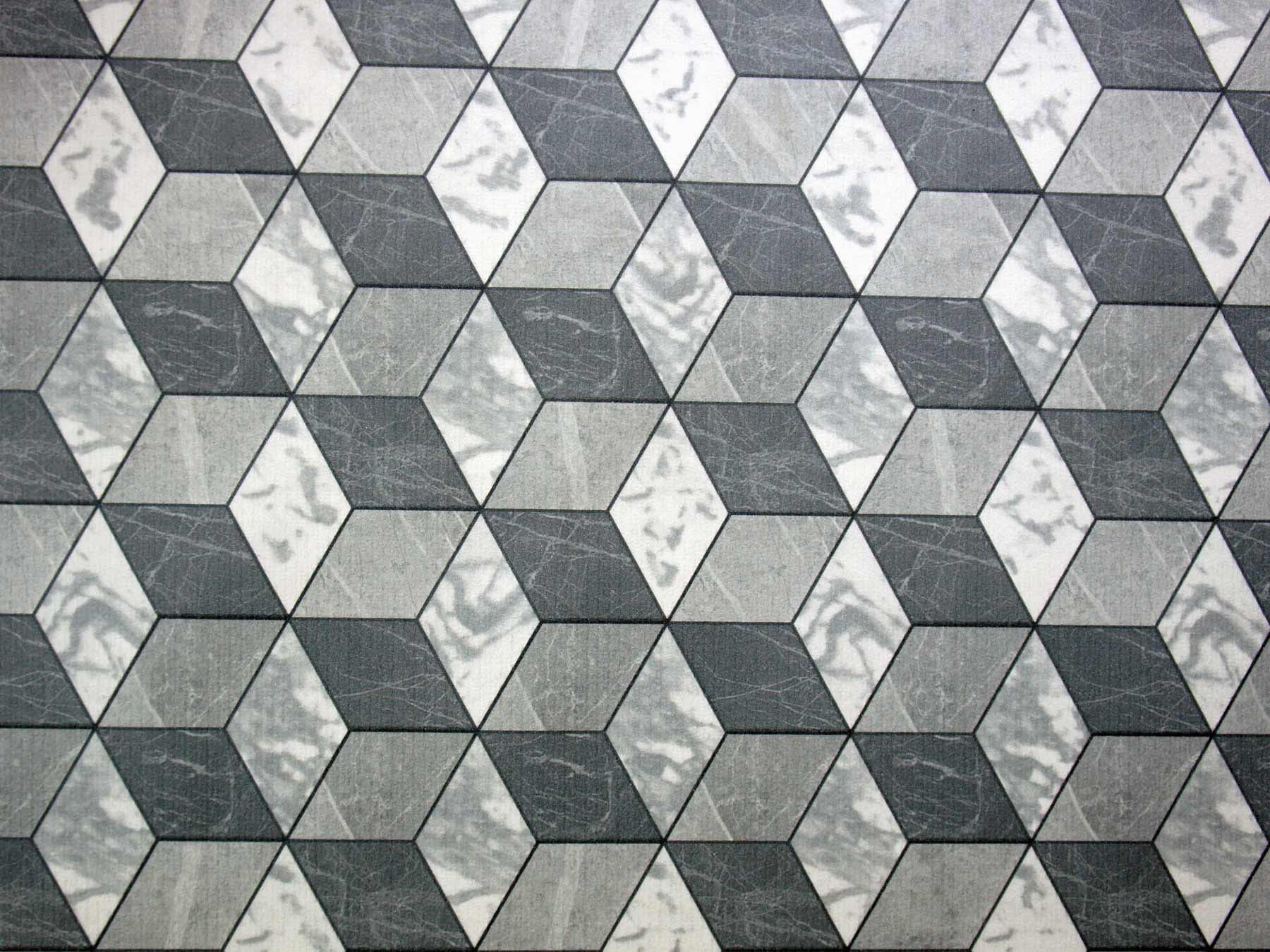 Friedola Küchenläufer »VINTAGE, Made in Germany«, rechteckig, 3 mm Höhe, Läufermatte aus Vinyl, modernes 3D-Design, abwischbar, Küche
