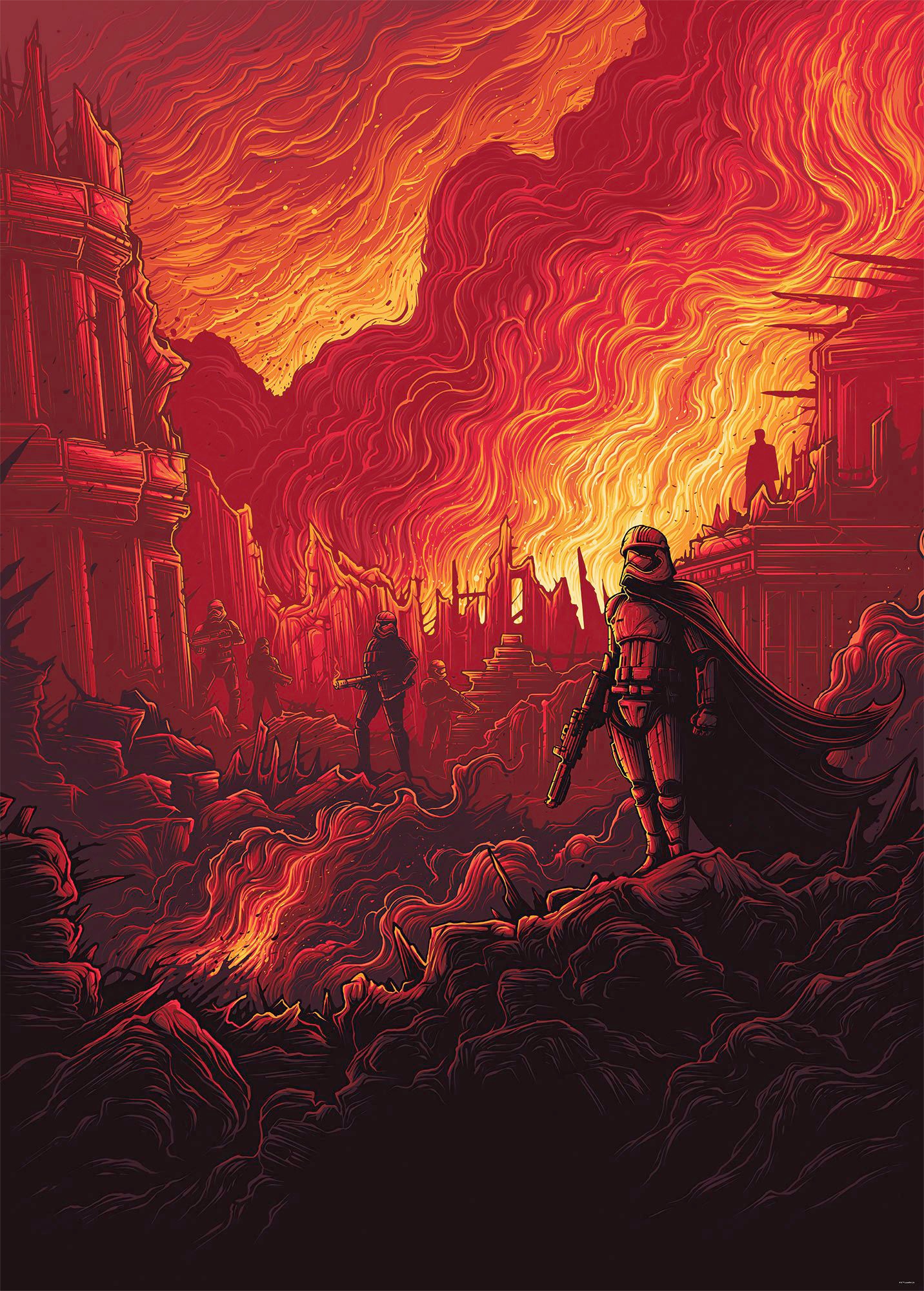 Disney Fototapete Star Wars First Order Rot 200 x 280 cm 612090 günstig online kaufen