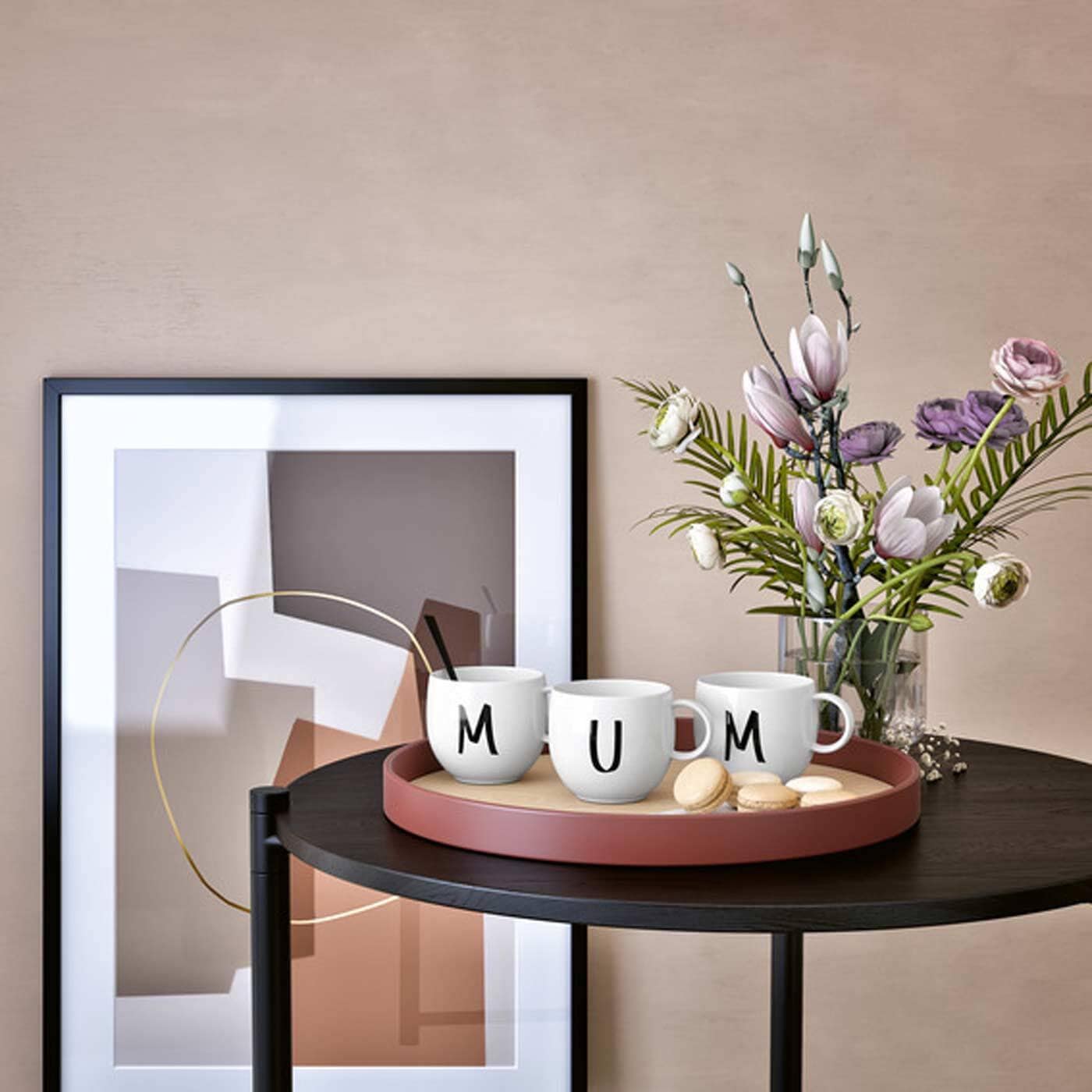 Villeroy & Boch Becher »Kaffeebecher Letters 330 ml weiß«