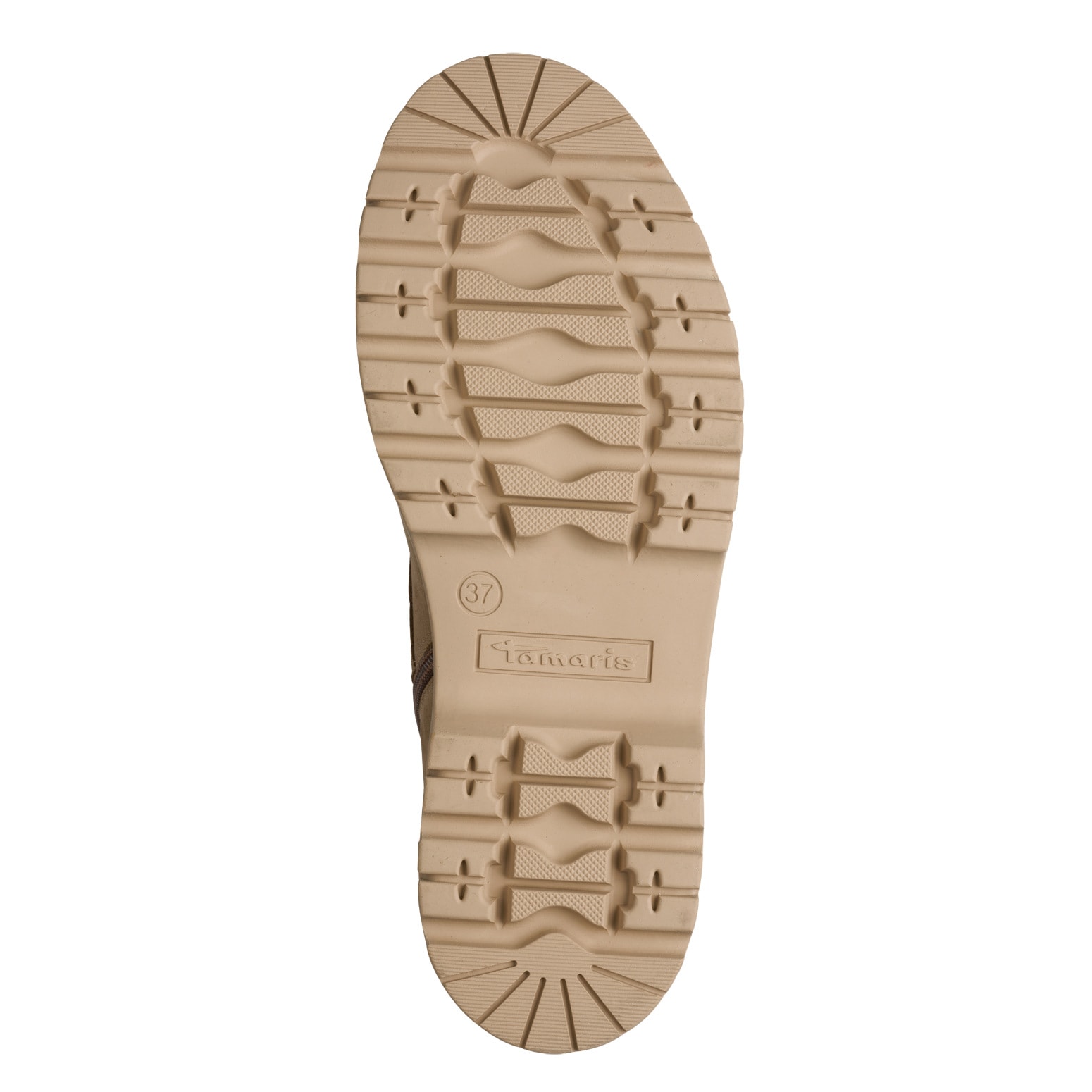 Tamaris Schnürboots  , Blockabsatz, Schnürstiefelette mit schönem Logo-Emblem