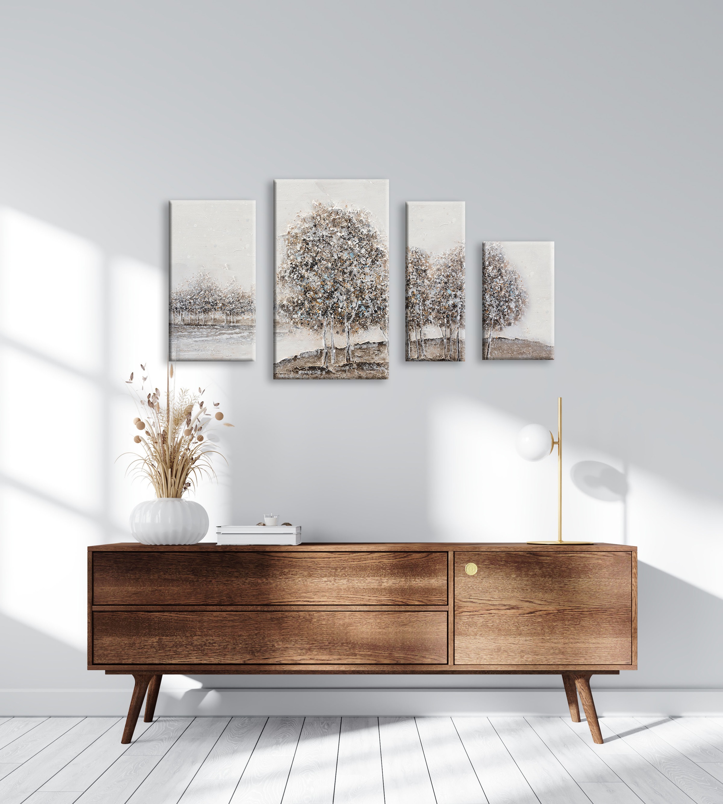 Bönninghoff Ölgemälde, Bäume-Baumbilder-Landschaft-Natur-Kunst-Gemälde, (1 günstig online kaufen
