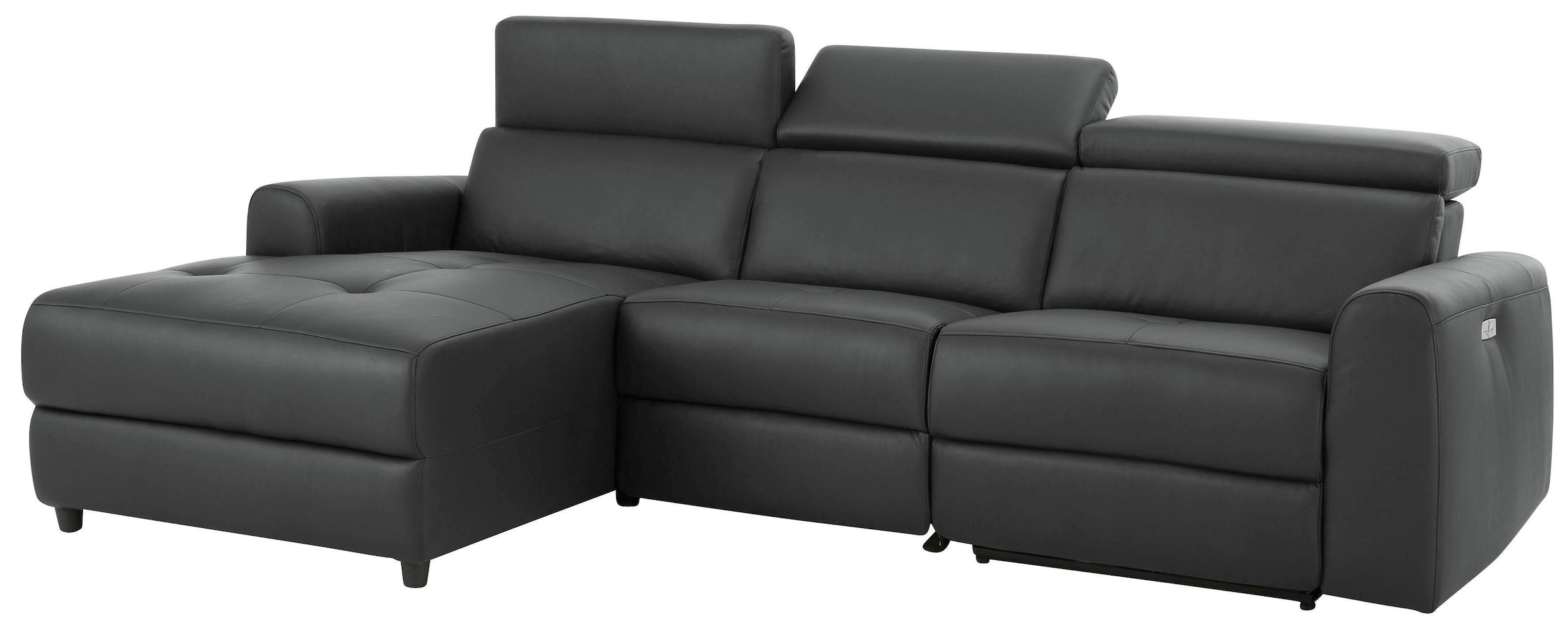 Home affaire Ecksofa »Sentrano, L-Form,«, 275 cm, man. o. elektr. Relaxfunktion und USB/Kopfverstellung