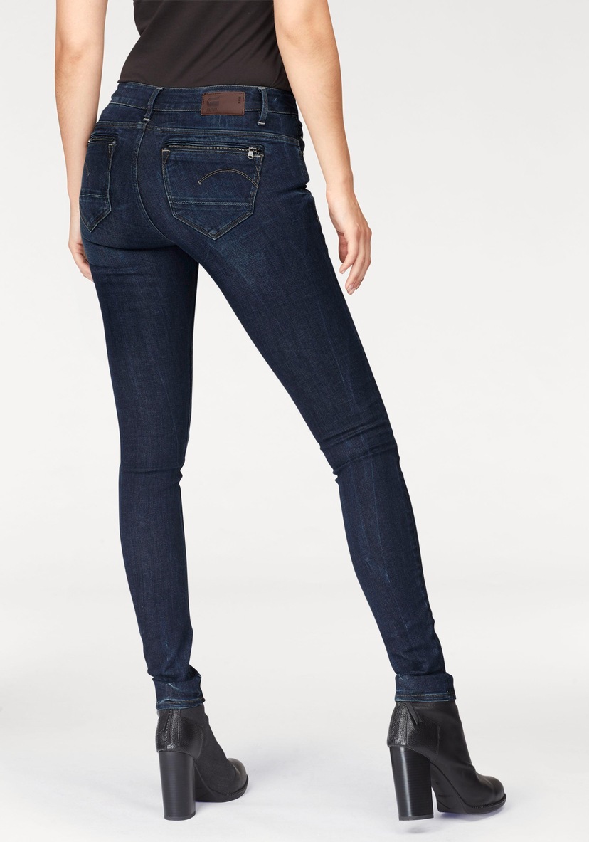 G-Star RAW Skinny-fit-Jeans »Lynn Mid Waist Skinny«, mit Elasthan-Anteil  günstig kaufen